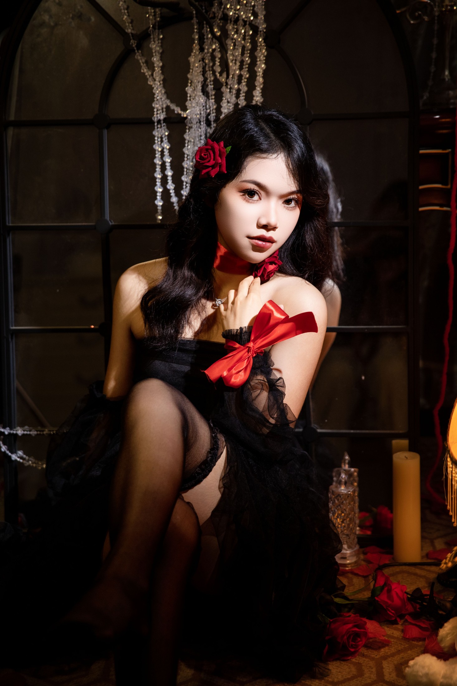 图片[8] - 婉仪 - 《玫瑰女郎》[22P] - 机器猫次元 - 机器猫次元