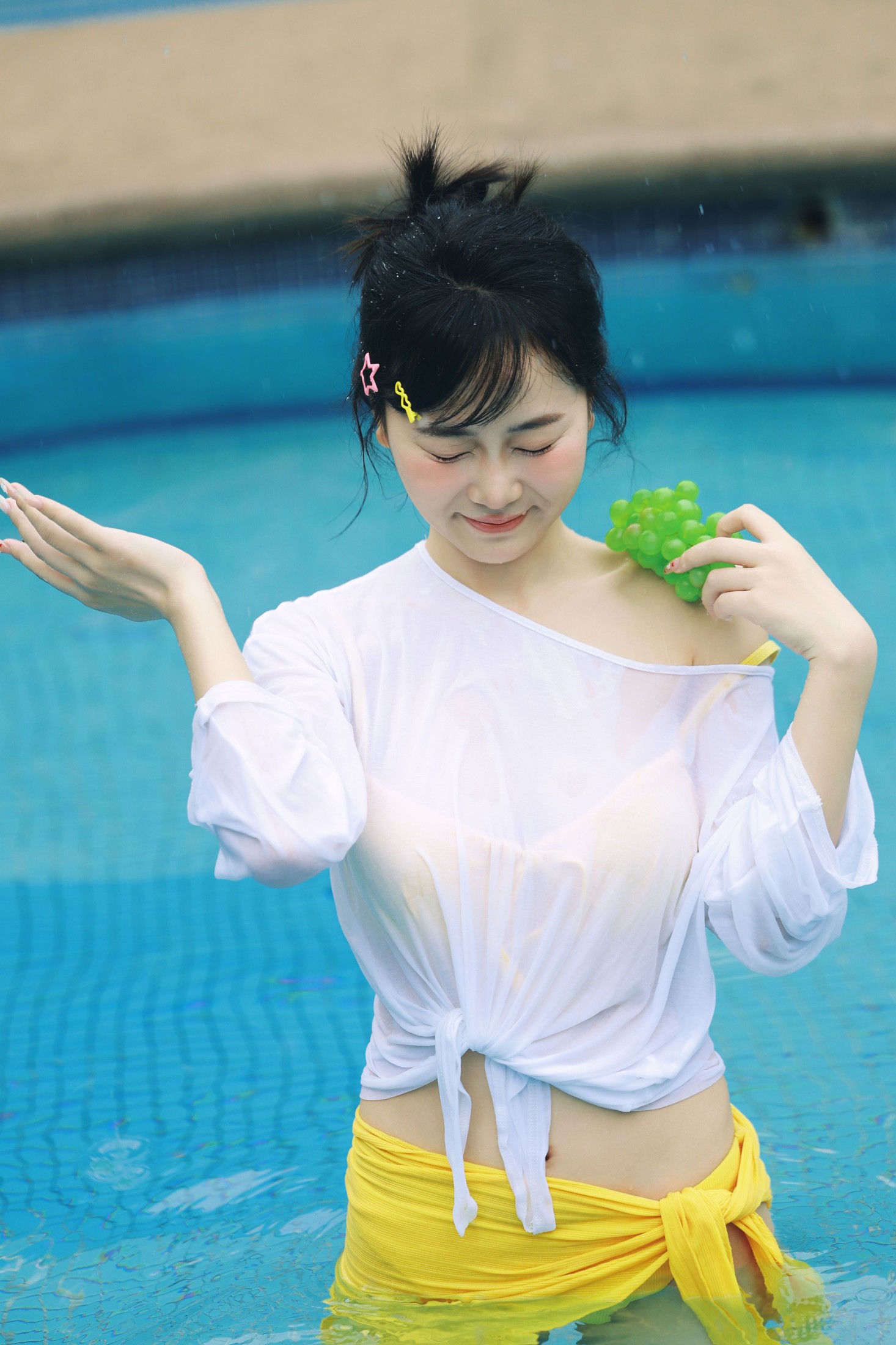 图片[7] - 小周今天又圆了_ - 《夏日泳装写真 清凉一夏》[22P] - 机器猫次元 - 机器猫次元
