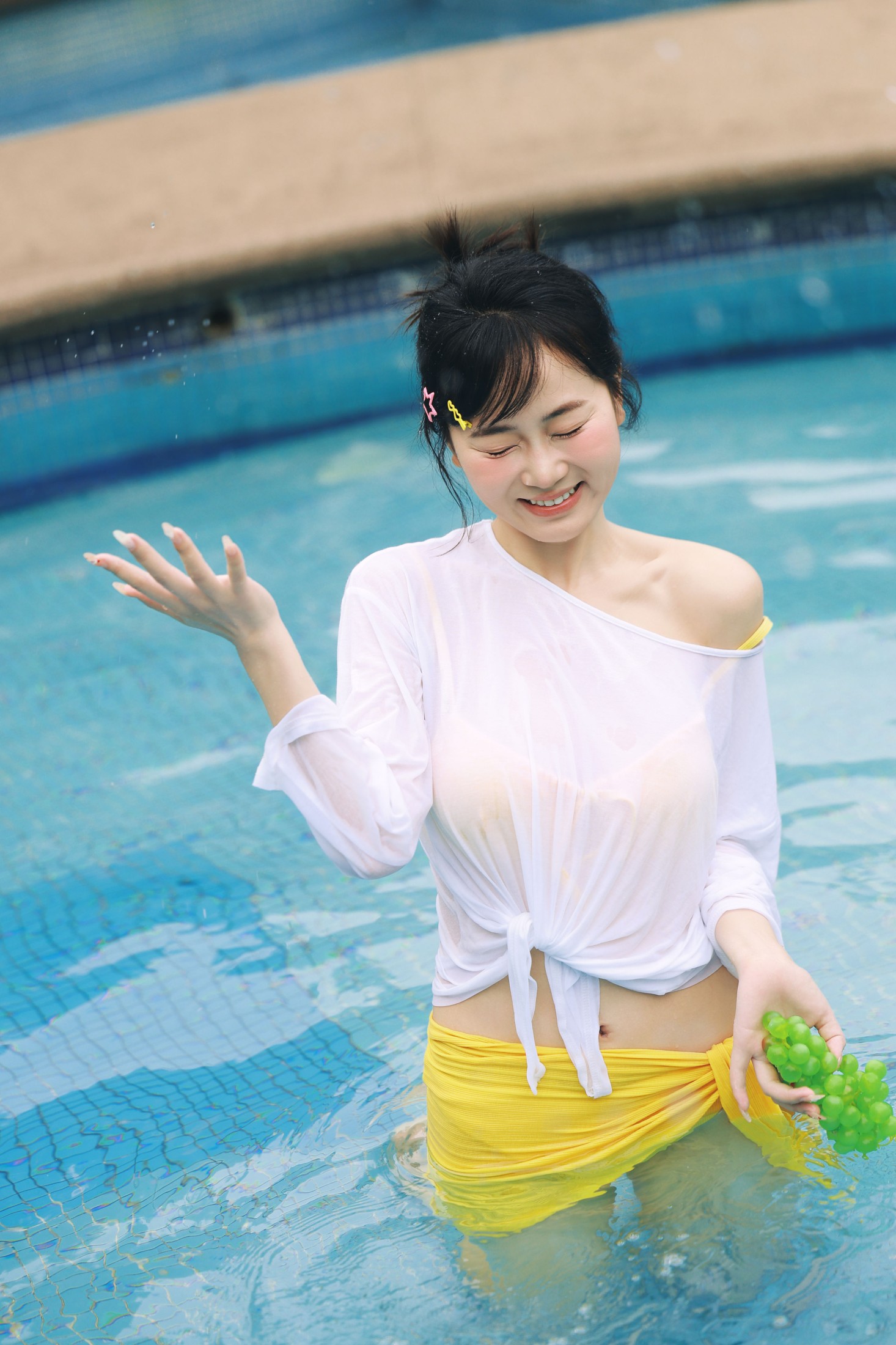 图片[5] - 小周今天又圆了_ - 《夏日泳装写真 清凉一夏》[22P] - 机器猫次元 - 机器猫次元