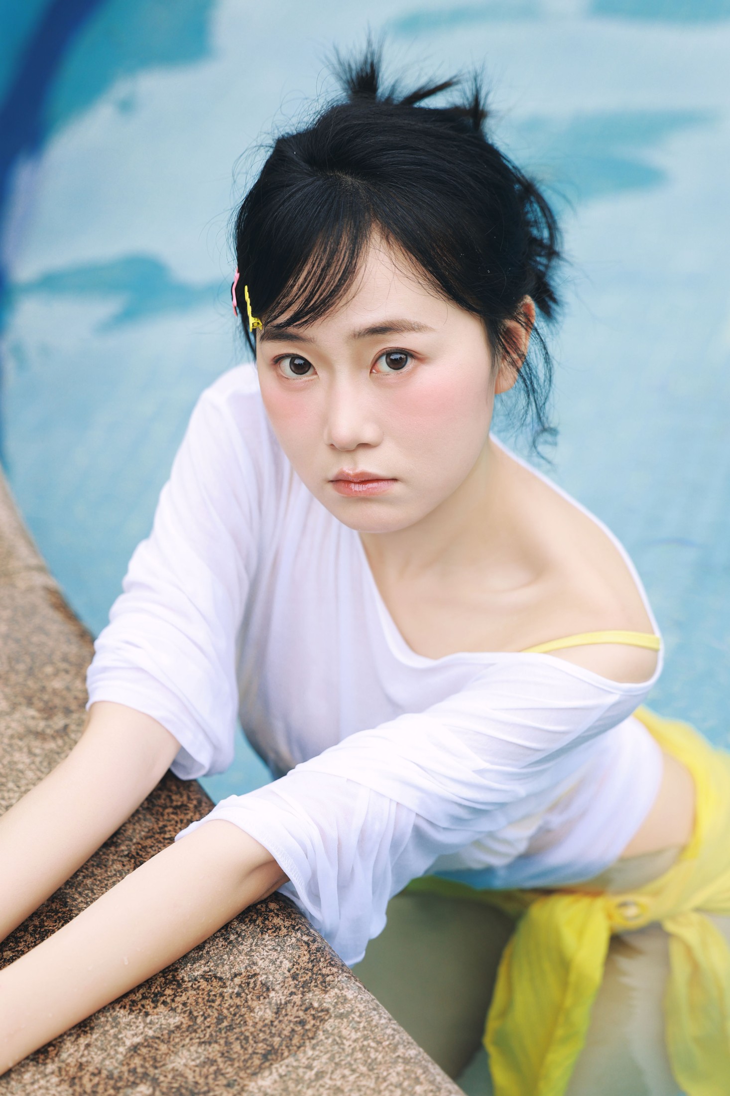 图片[4] - 小周今天又圆了_ - 《夏日泳装写真 清凉一夏》[22P] - 机器猫次元 - 机器猫次元