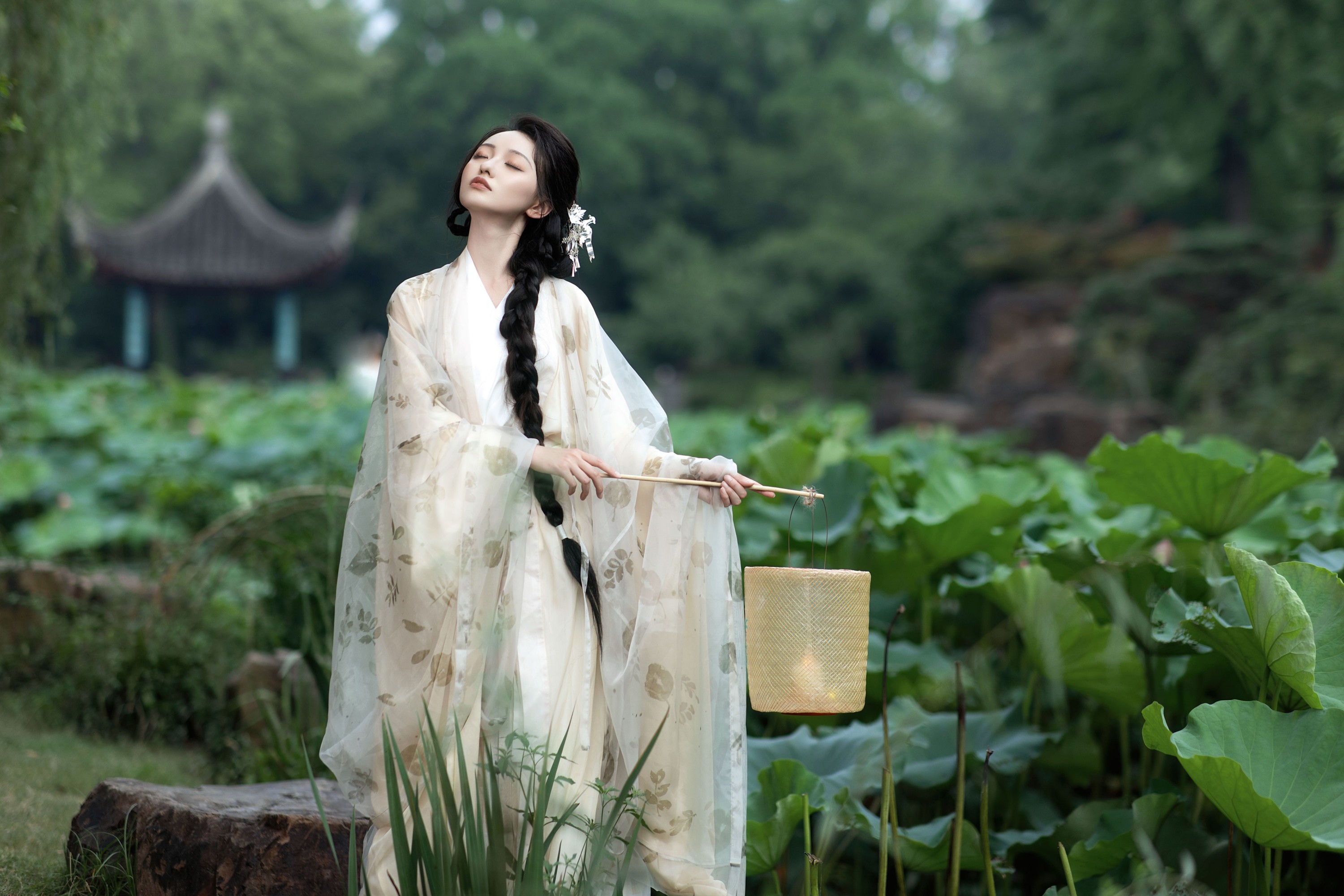 图片[6] - 小羊爱干饭 - 《荷》[27P] - 机器猫次元 - 机器猫次元