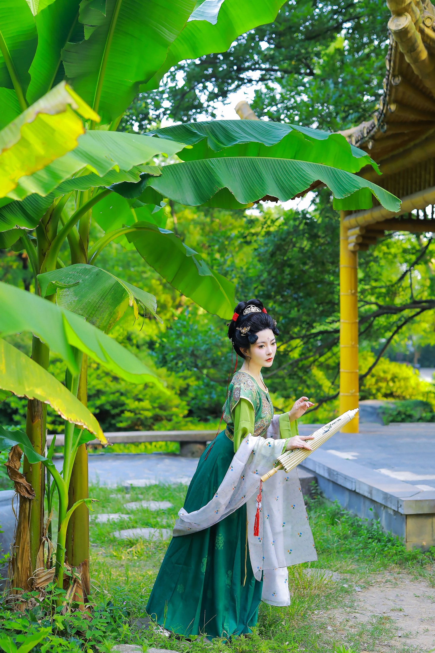 图片[6] - 猫子子 - 《绿罗裙》[25P] - 机器猫次元 - 机器猫次元