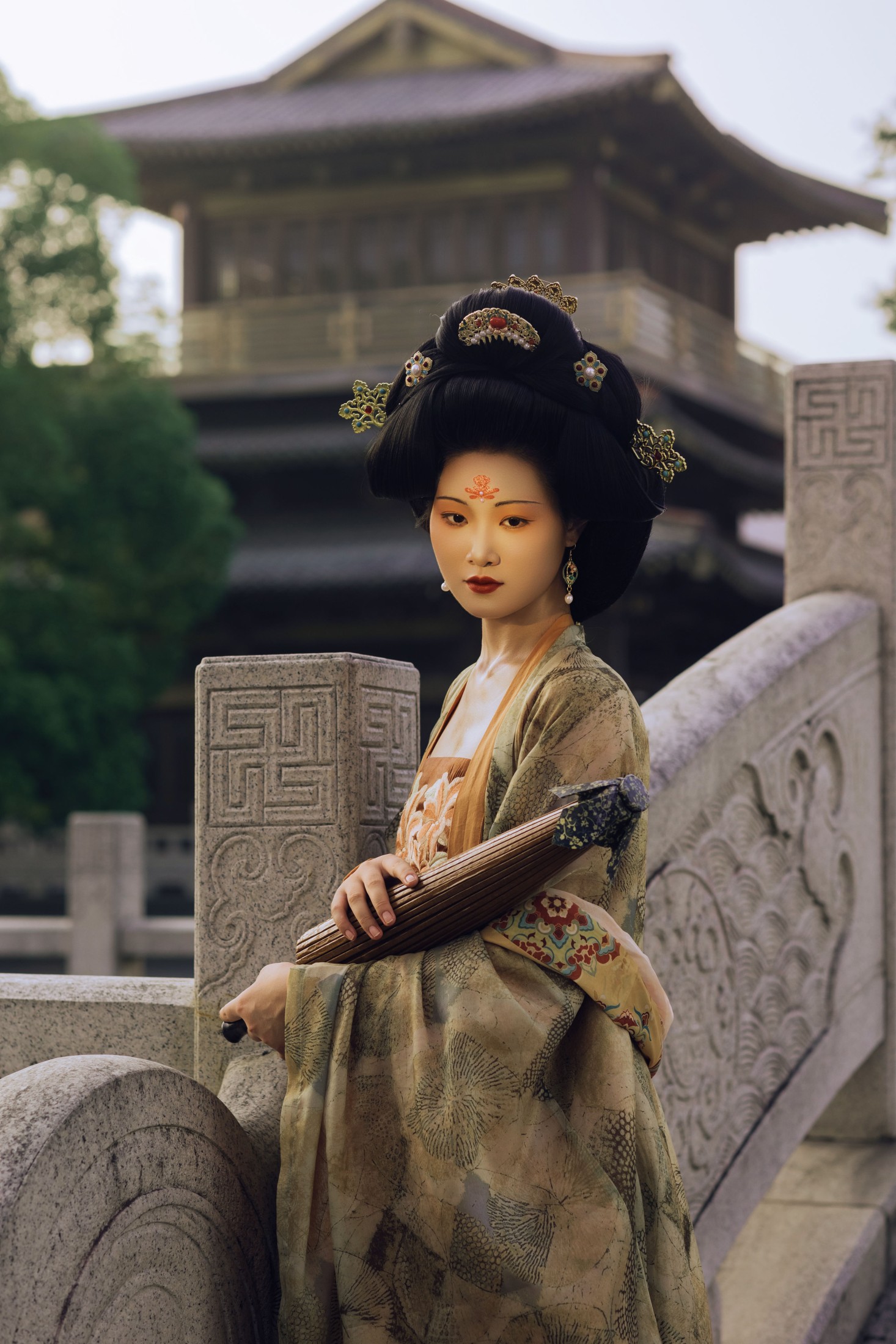 图片[4] - 是霜泠吖 - 《秋谒古寺》[29P] - 机器猫次元 - 机器猫次元