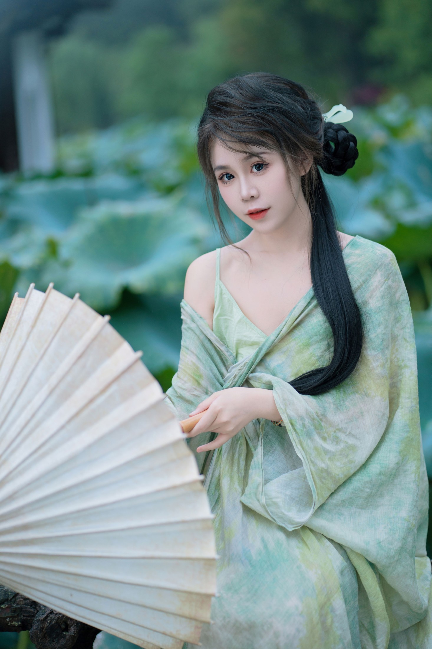图片[5] - 泡芙小方 - 《阴雨荷花》[23P] - 机器猫次元 - 机器猫次元