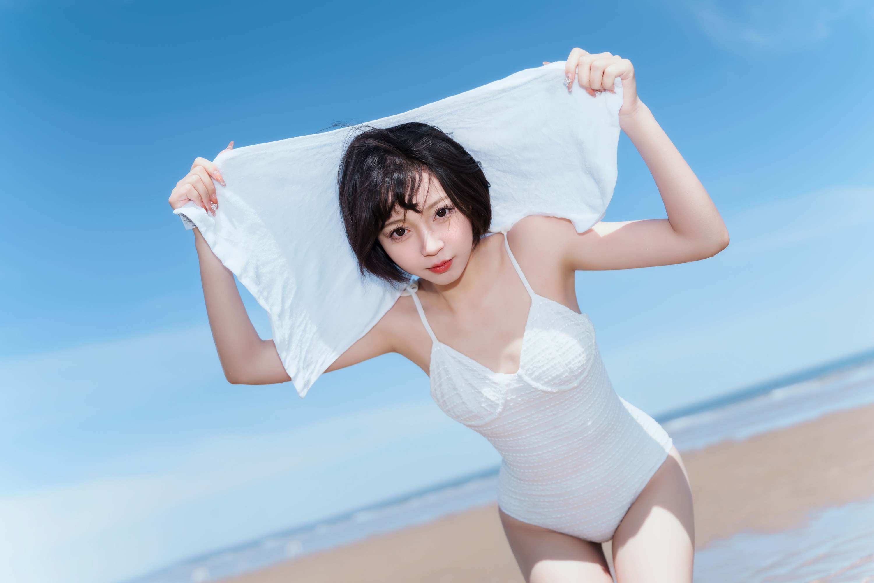 图片[4] - Disexi思宁 - 《沙滩上的一抹白色》[30P] - 机器猫次元 - 机器猫次元