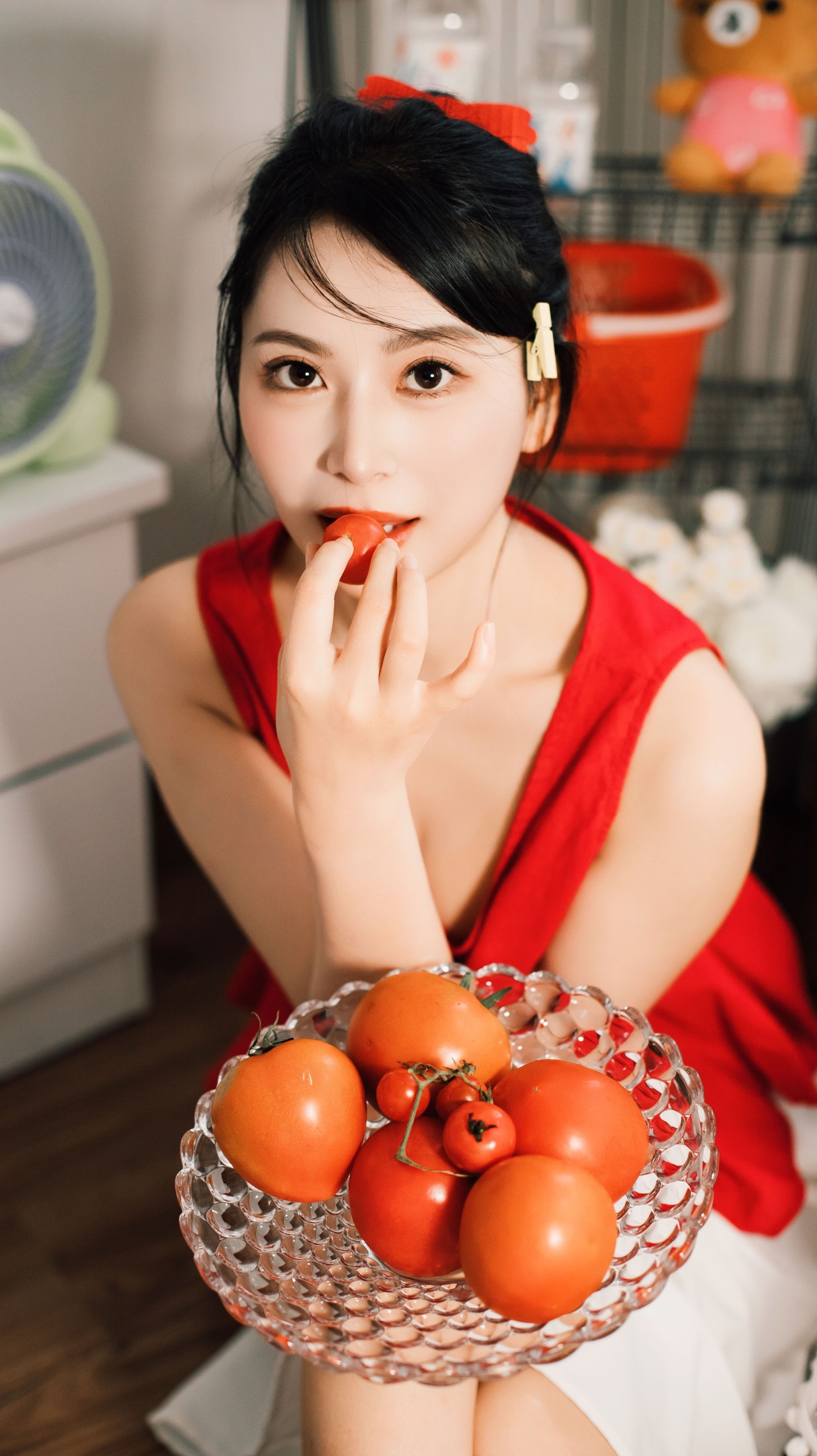 图片[6] - 胡夹子 - 《可爱的番茄少女》[26P] - 机器猫次元 - 机器猫次元