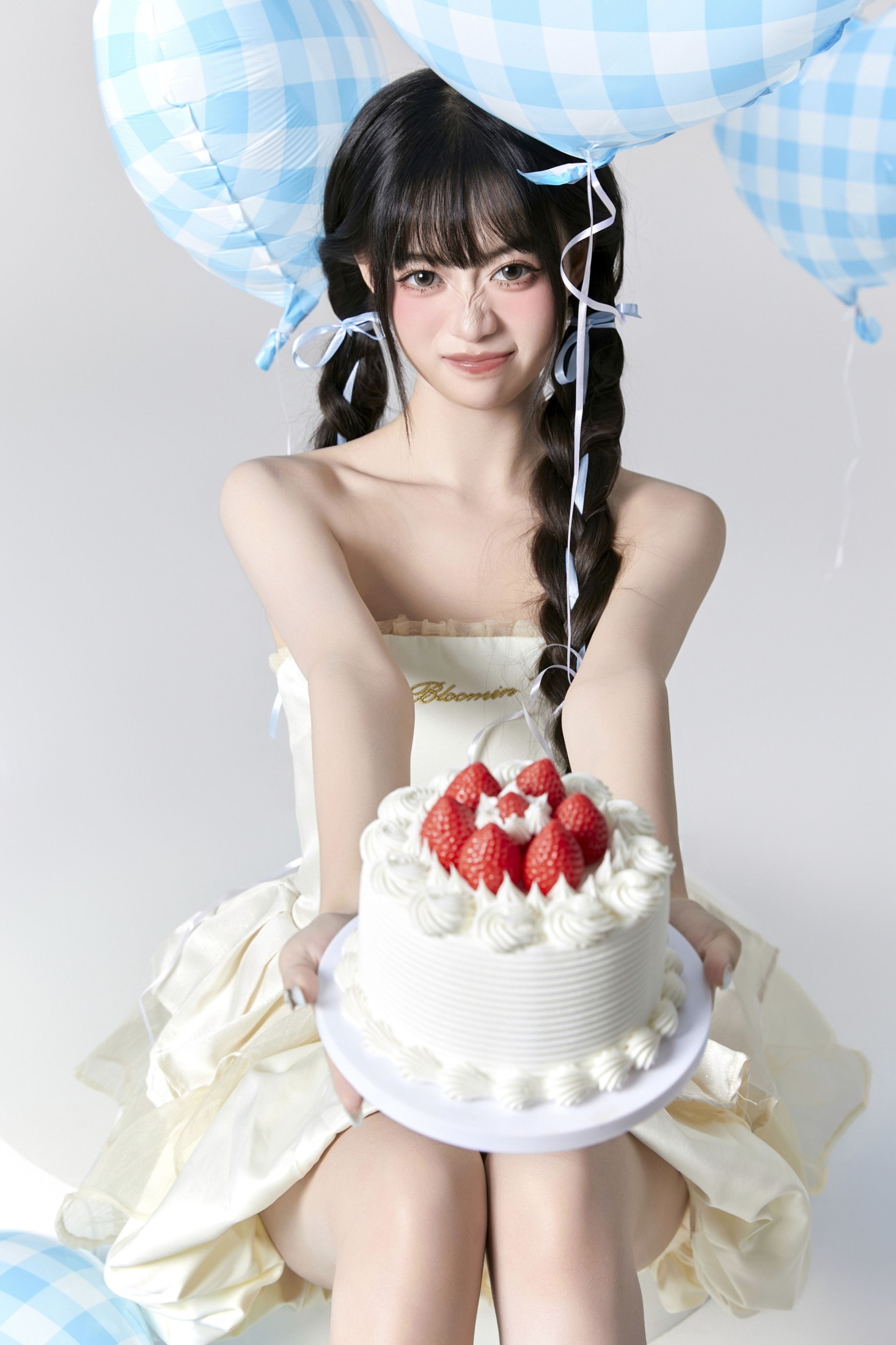 图片[5] - 菠萝包 - 《蓝色气球生日写真》[27P] - 机器猫次元 - 机器猫次元