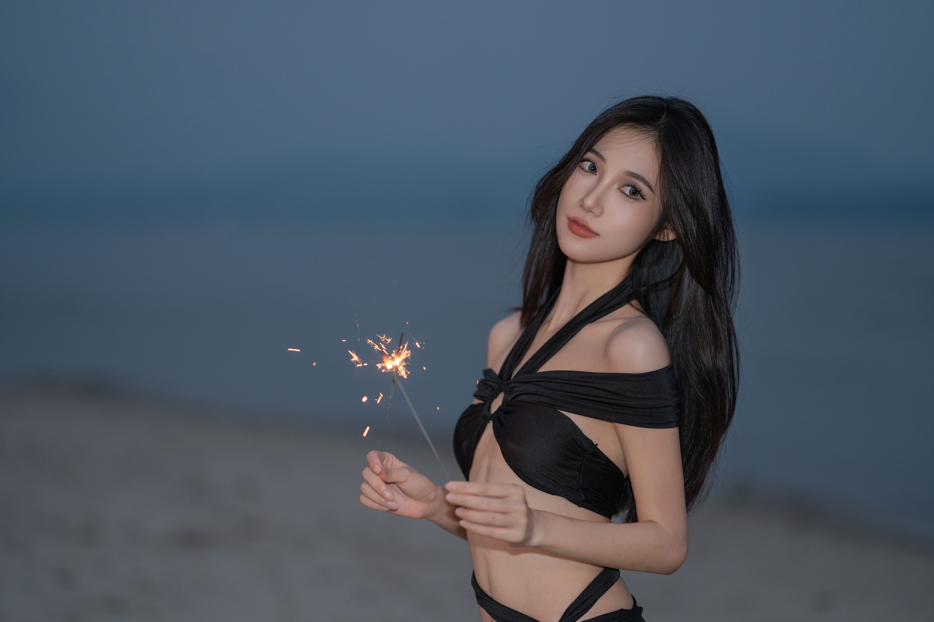 图片[6] - o1ne万 - 《夜幕下的海边少女》[22P] - 机器猫次元 - 机器猫次元