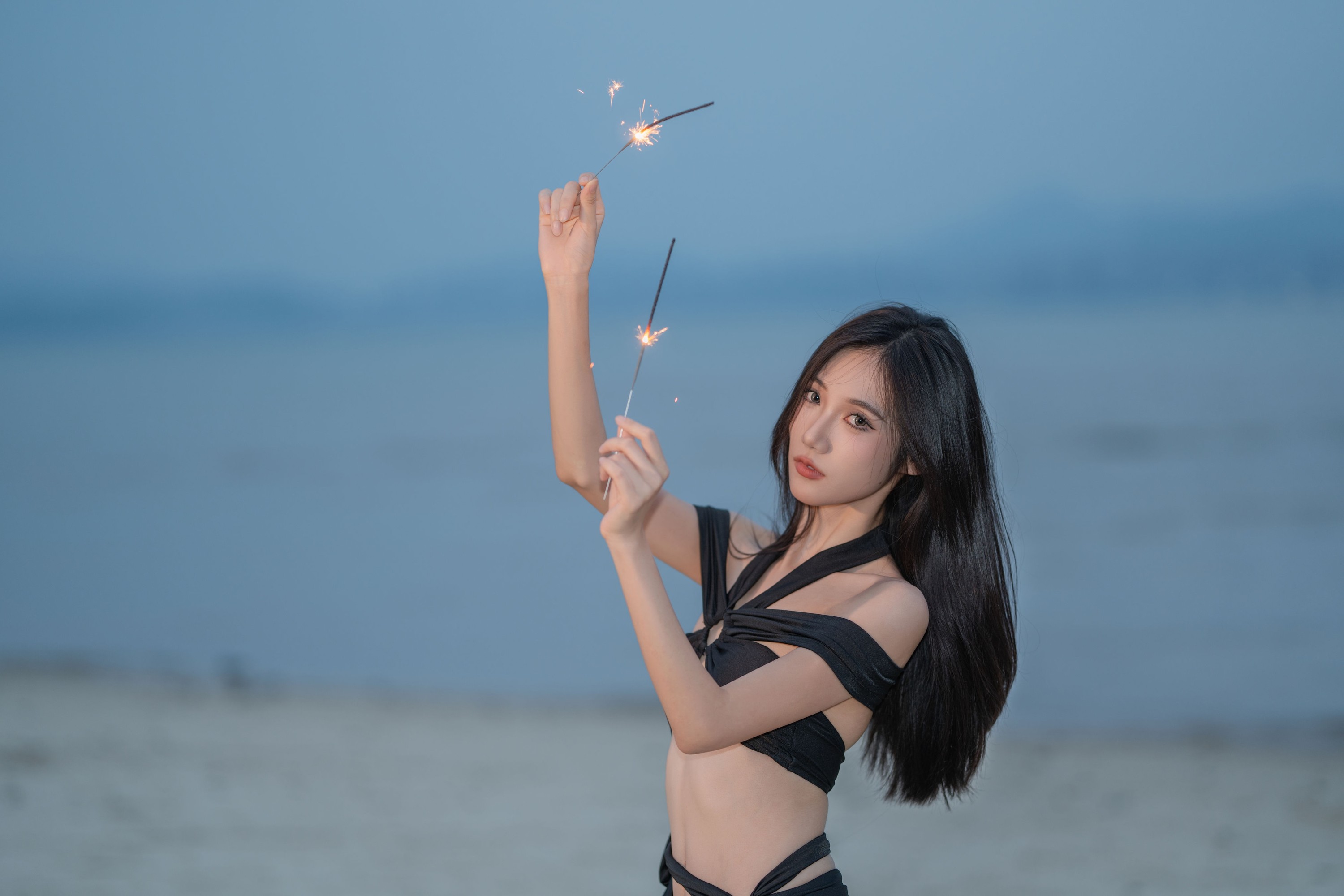图片[3] - o1ne万 - 《夜幕下的海边少女》[22P] - 机器猫次元 - 机器猫次元