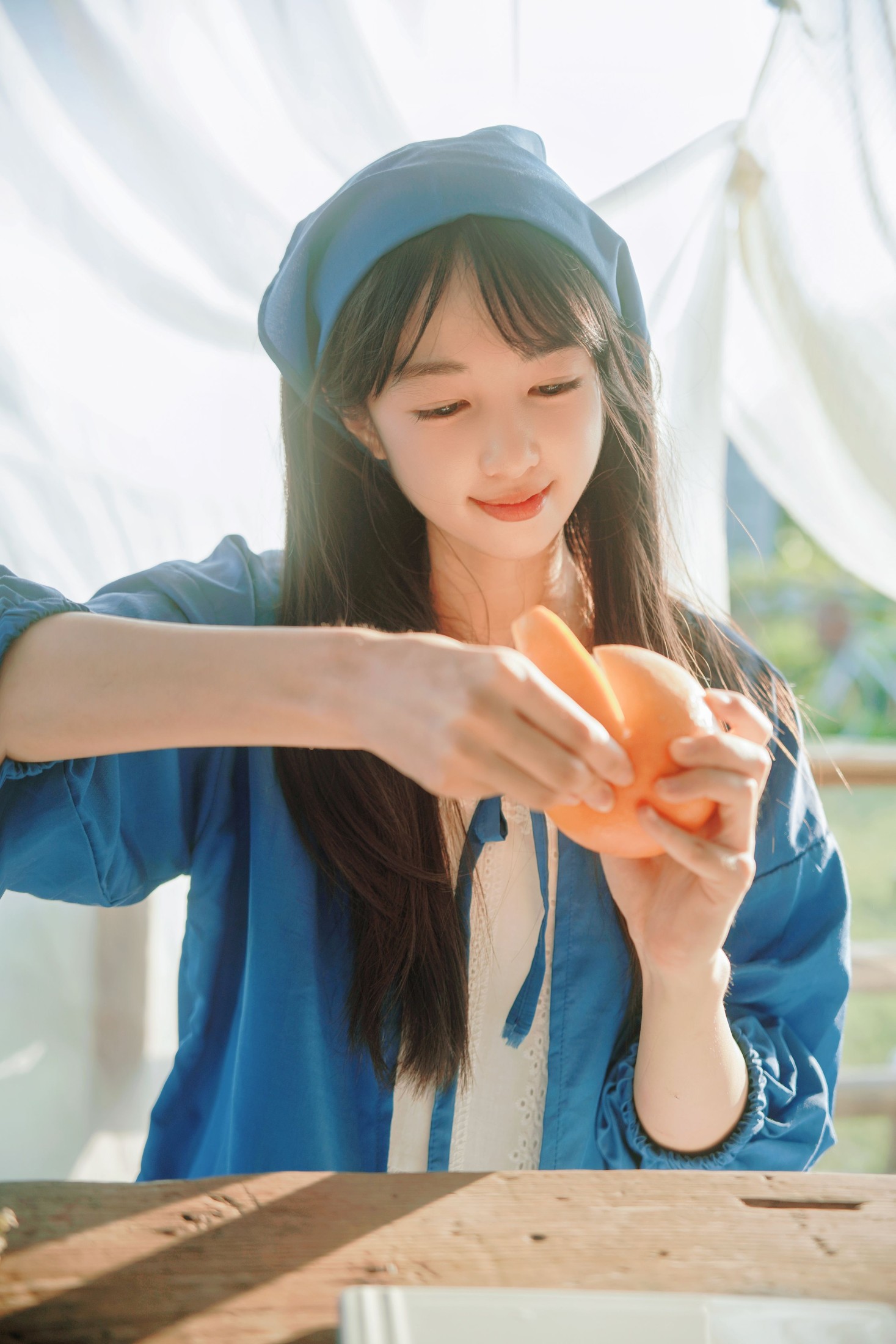 图片[5] - 巨大王 - 《田园暮歌，花裙少女之韵》[34P] - 机器猫次元 - 机器猫次元