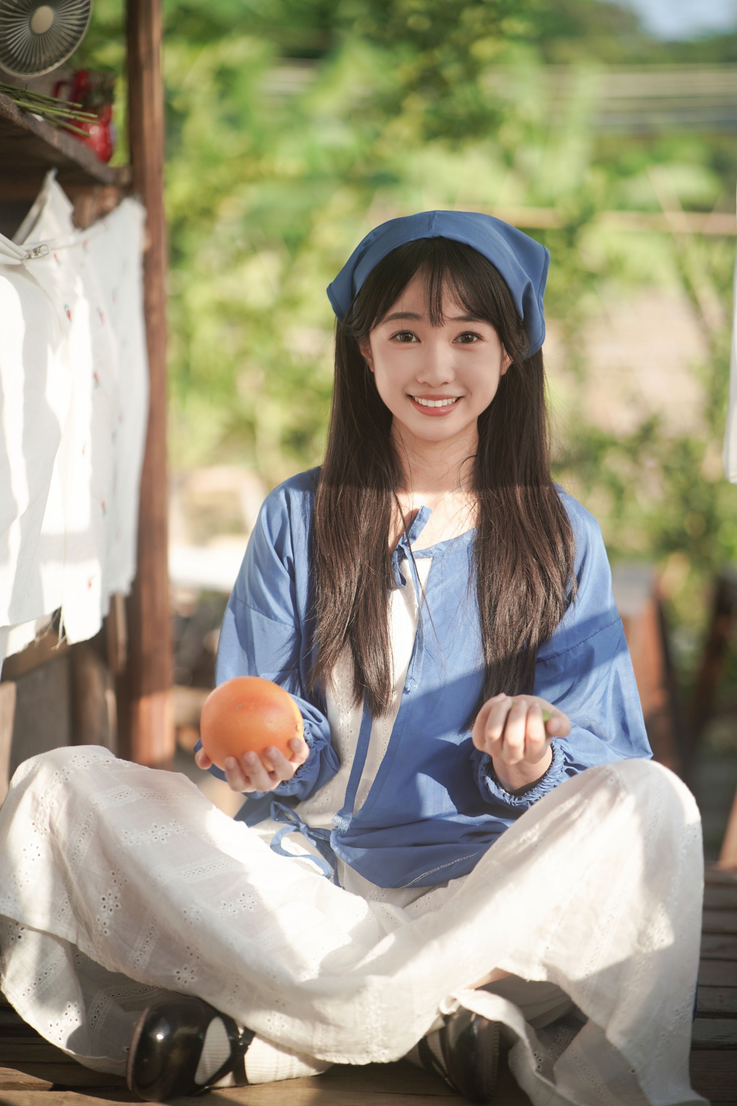 图片[3] - 巨大王 - 《田园暮歌，花裙少女之韵》[34P] - 机器猫次元 - 机器猫次元