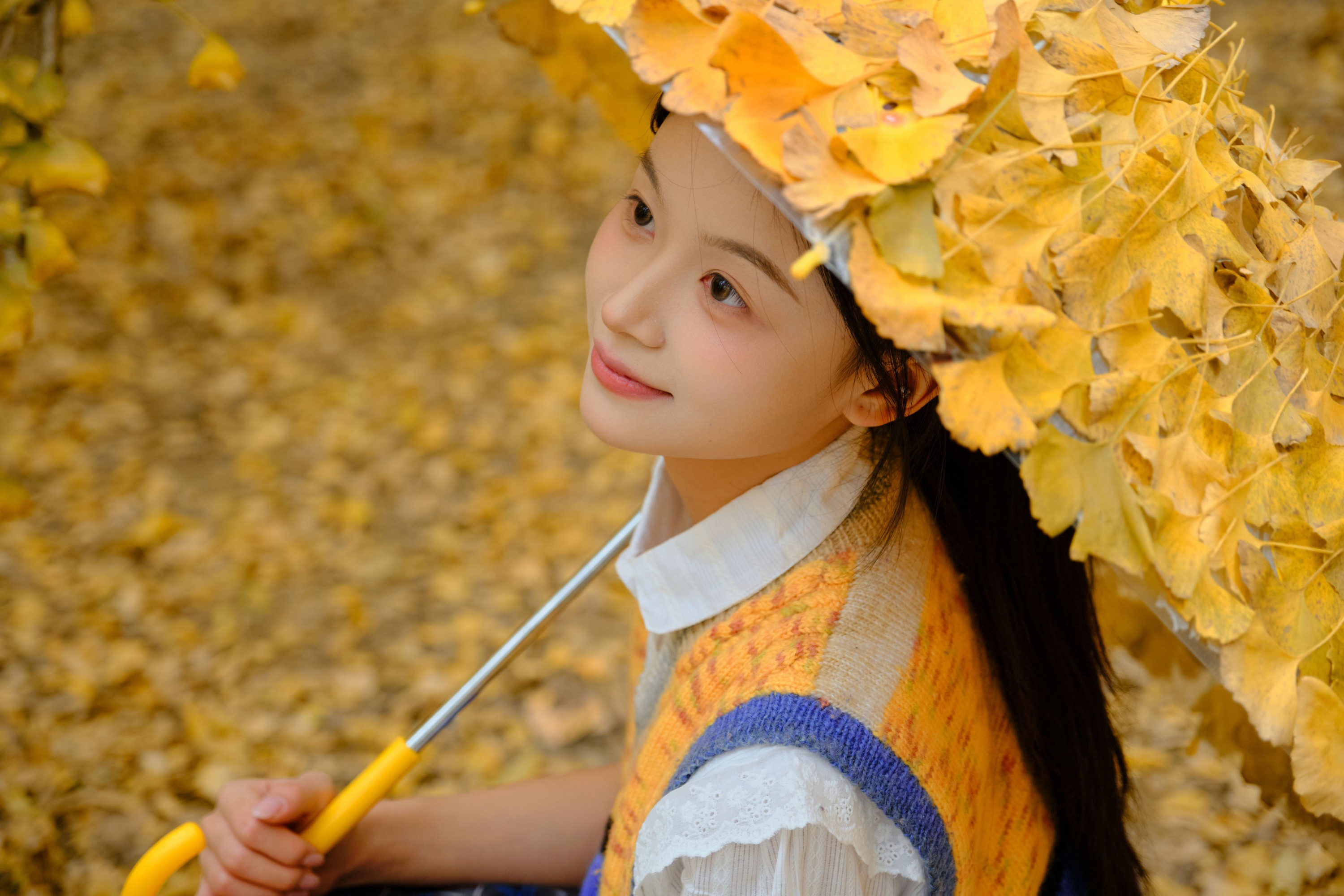 图片[4] - 小番茄 - 《银杏少女》[25P] - 机器猫次元 - 机器猫次元