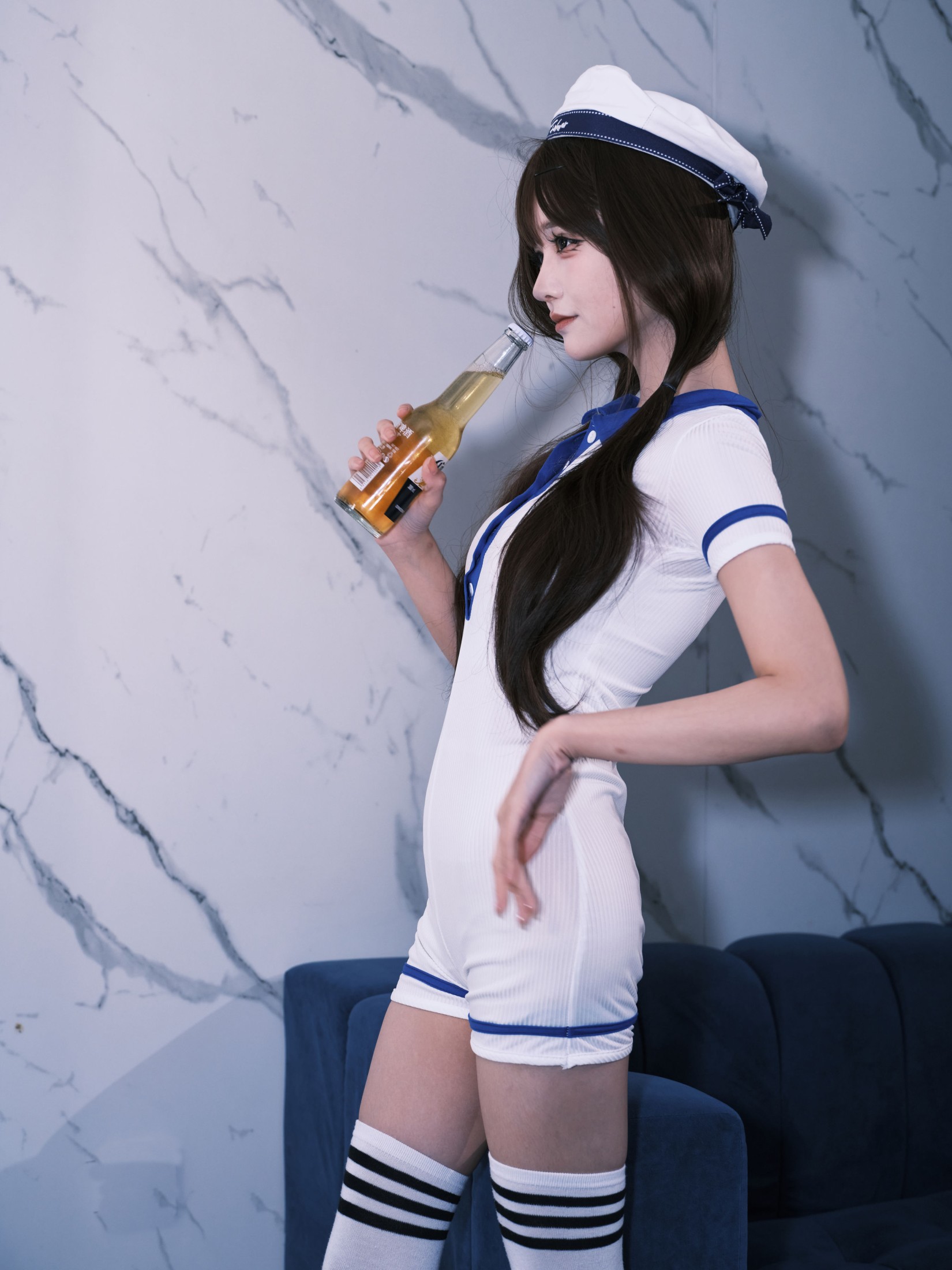 图片[6] - 孟程程 - 《女水手的假日 白装棉袜版》[20P] - 机器猫次元 - 机器猫次元