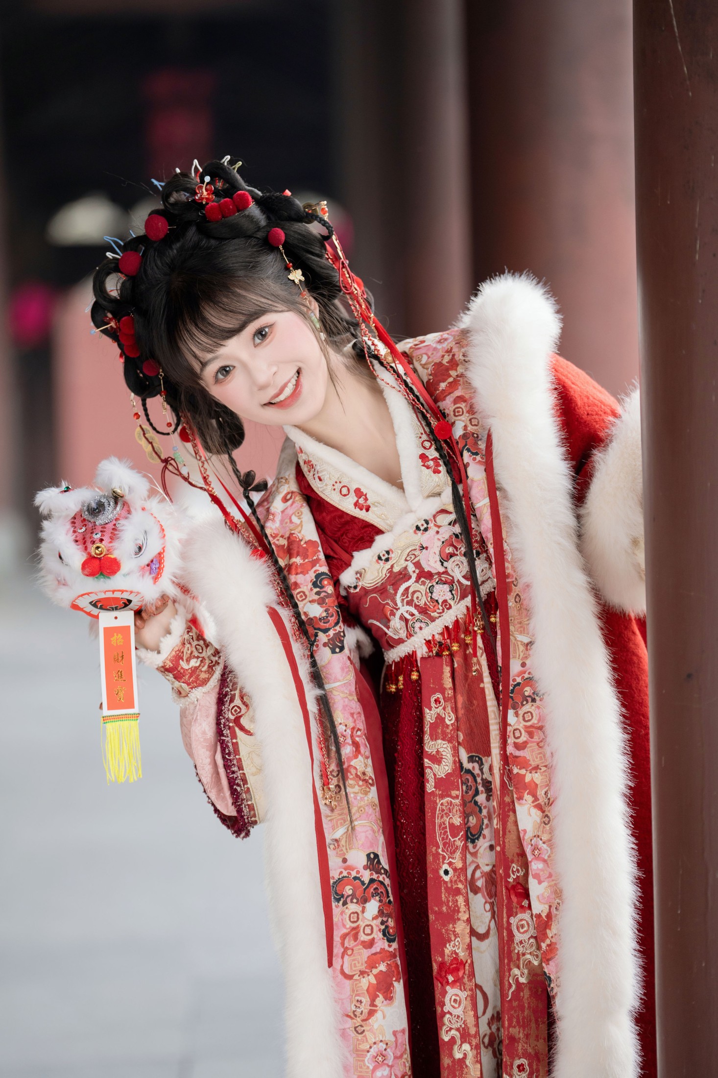图片[5] - 夏芋小年 - 《穿汉服过新年》[22P] - 机器猫次元 - 机器猫次元