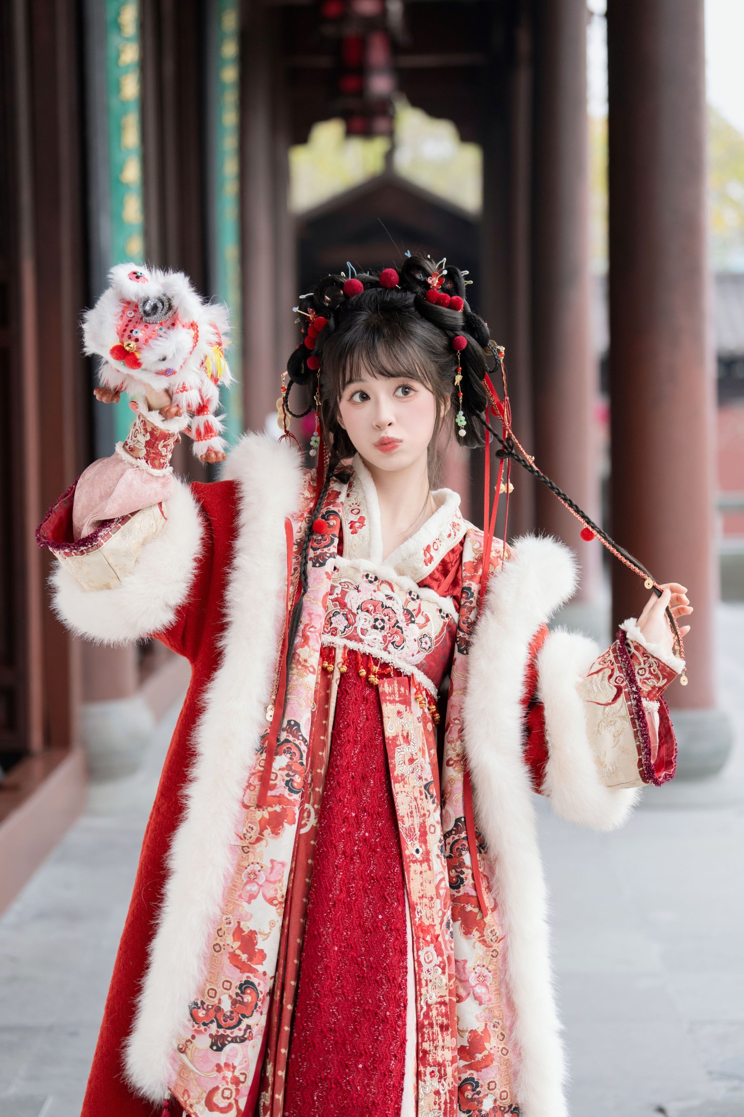 图片[3] - 夏芋小年 - 《穿汉服过新年》[22P] - 机器猫次元 - 机器猫次元