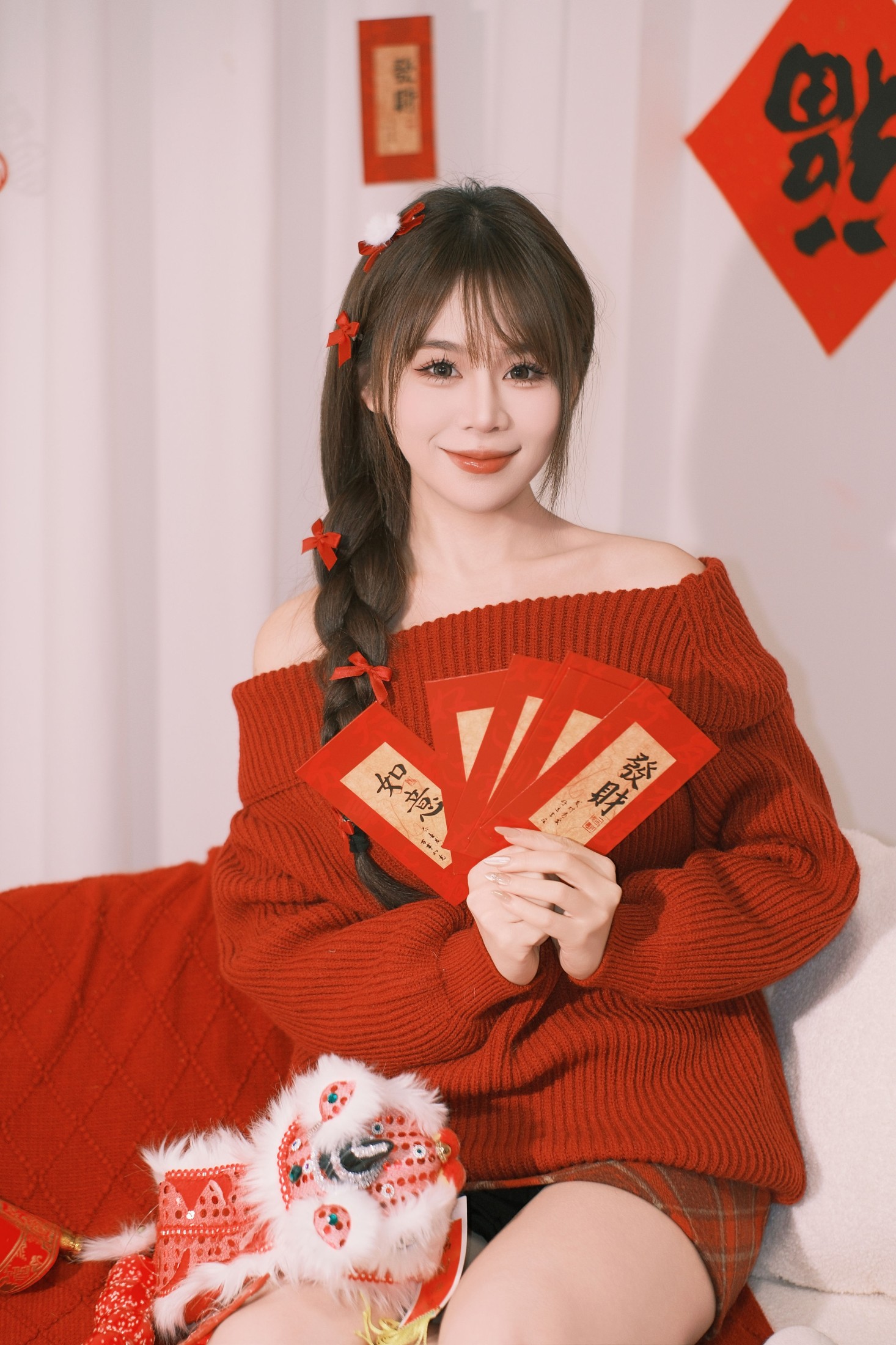 图片[5] - 泡芙小方 - 《居家拍新年照》[22P] - 机器猫次元 - 机器猫次元