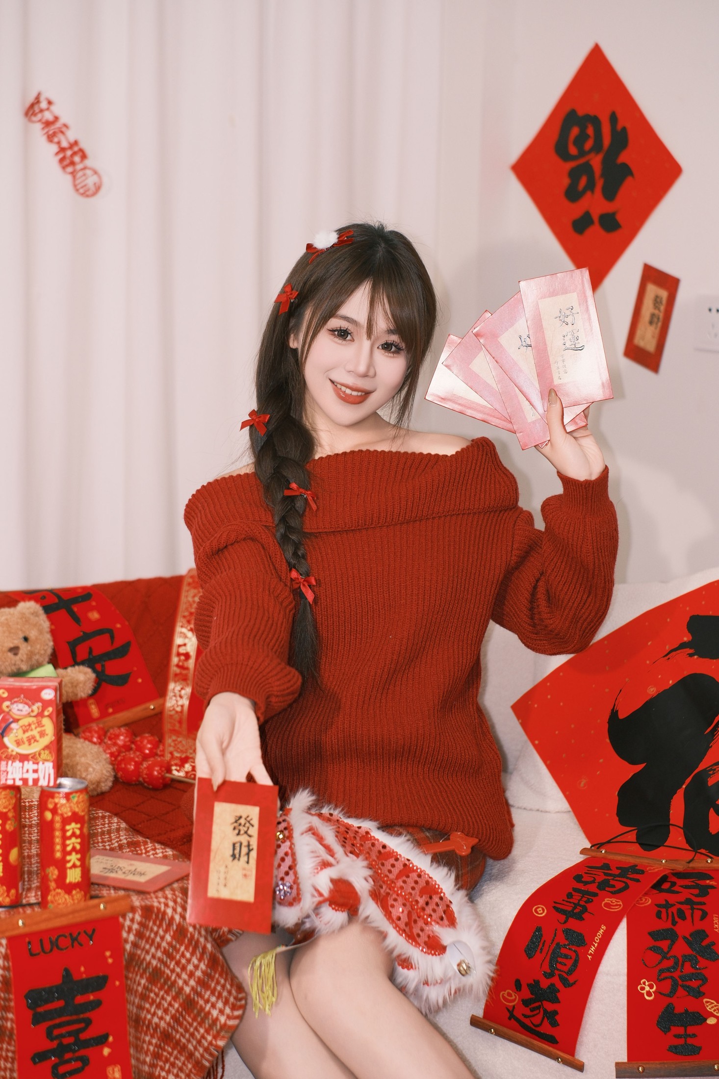 图片[8] - 泡芙小方 - 《居家拍新年照》[22P] - 机器猫次元 - 机器猫次元