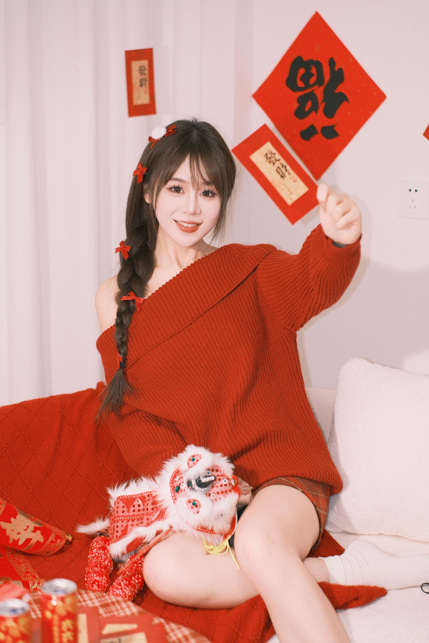 图片[3] - 泡芙小方 - 《居家拍新年照》[22P] - 机器猫次元 - 机器猫次元