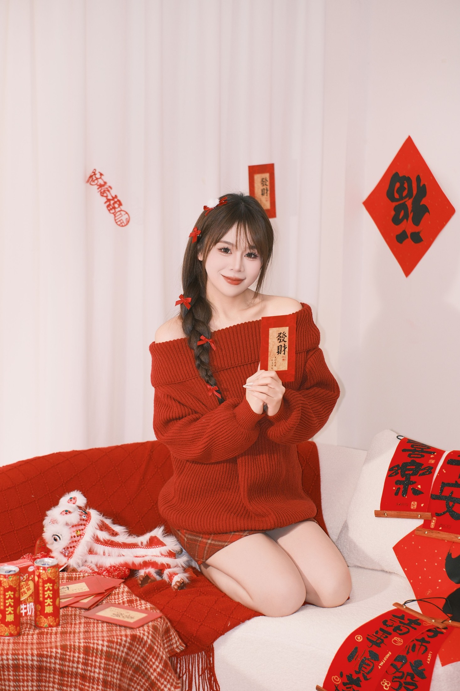 图片[6] - 泡芙小方 - 《居家拍新年照》[22P] - 机器猫次元 - 机器猫次元