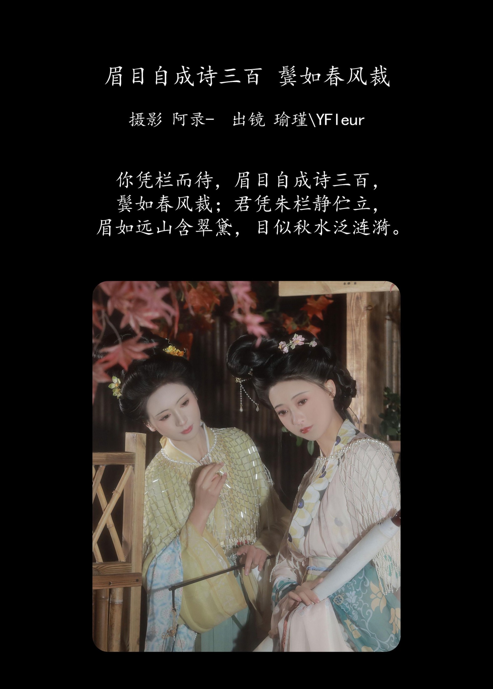 图片[2] - 与芳 瑜瑾 - 《眉目自成诗三百，鬓如春风裁》[22P] - 机器猫次元 - 机器猫次元