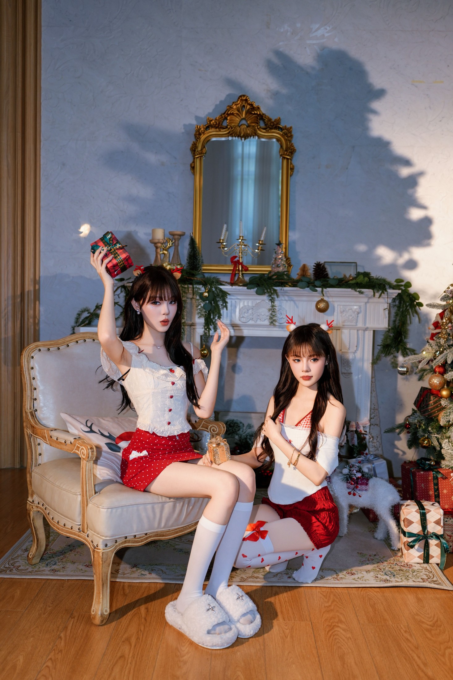 图片[5] - 妮可不妮可 布丁猫^ - 《圣诞双生花》[33P] - 机器猫次元 - 机器猫次元