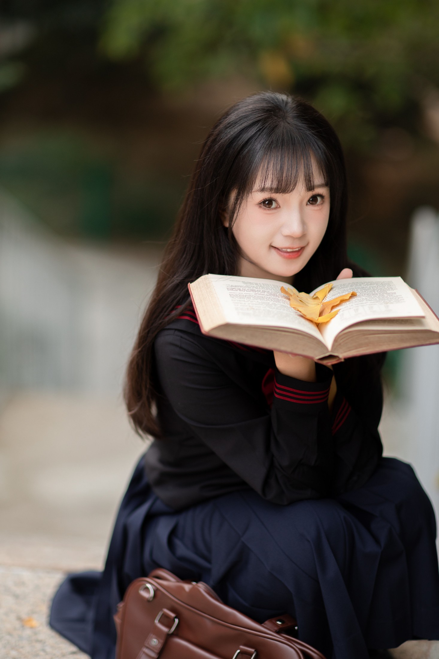 图片[6] - 鱼泡泡 - 《树荫下的日系少女》[22P] - 机器猫次元 - 机器猫次元