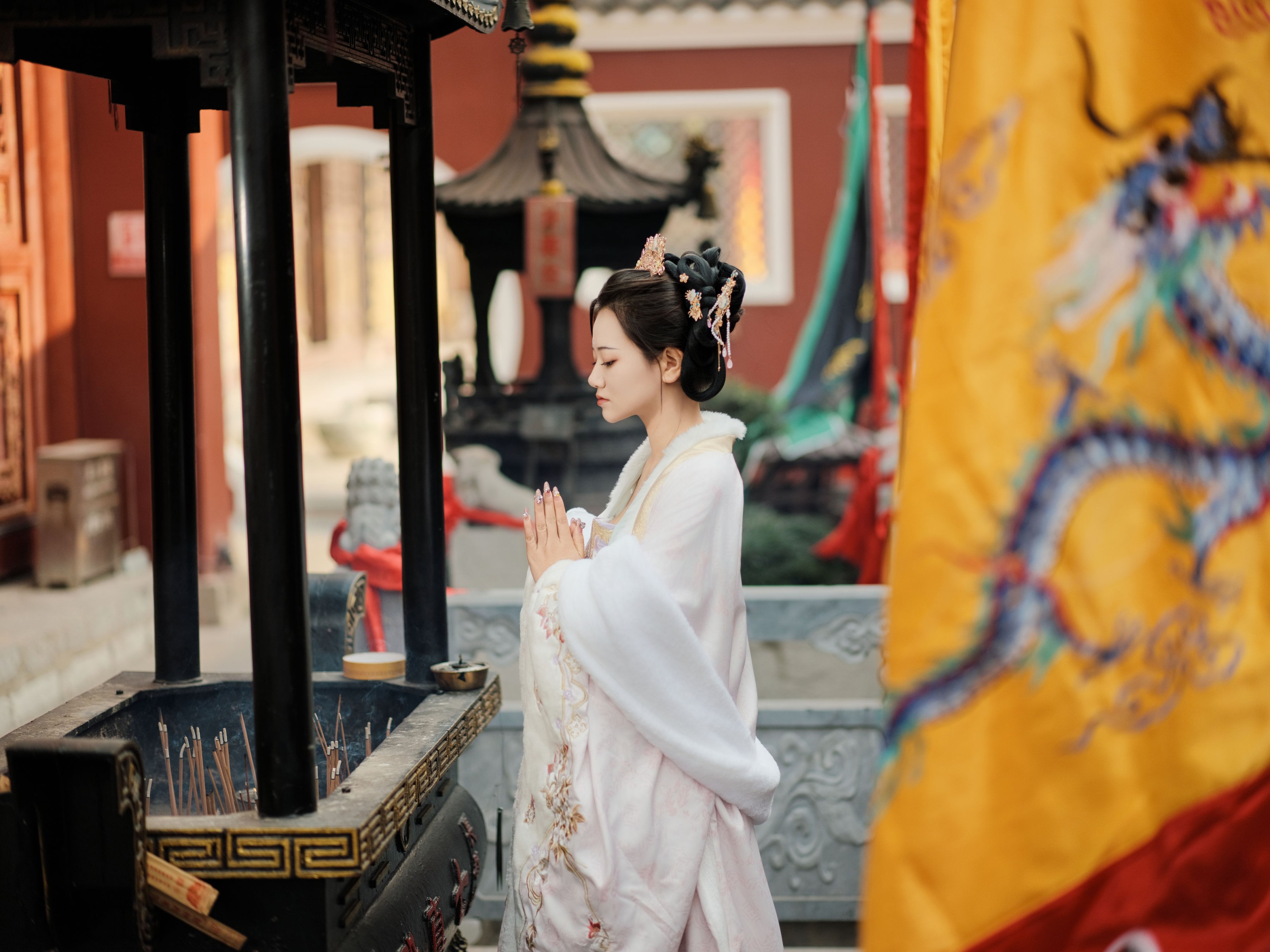 图片[3] - 媛媛 - 《焚香祈愿》[25P] - 机器猫次元 - 机器猫次元