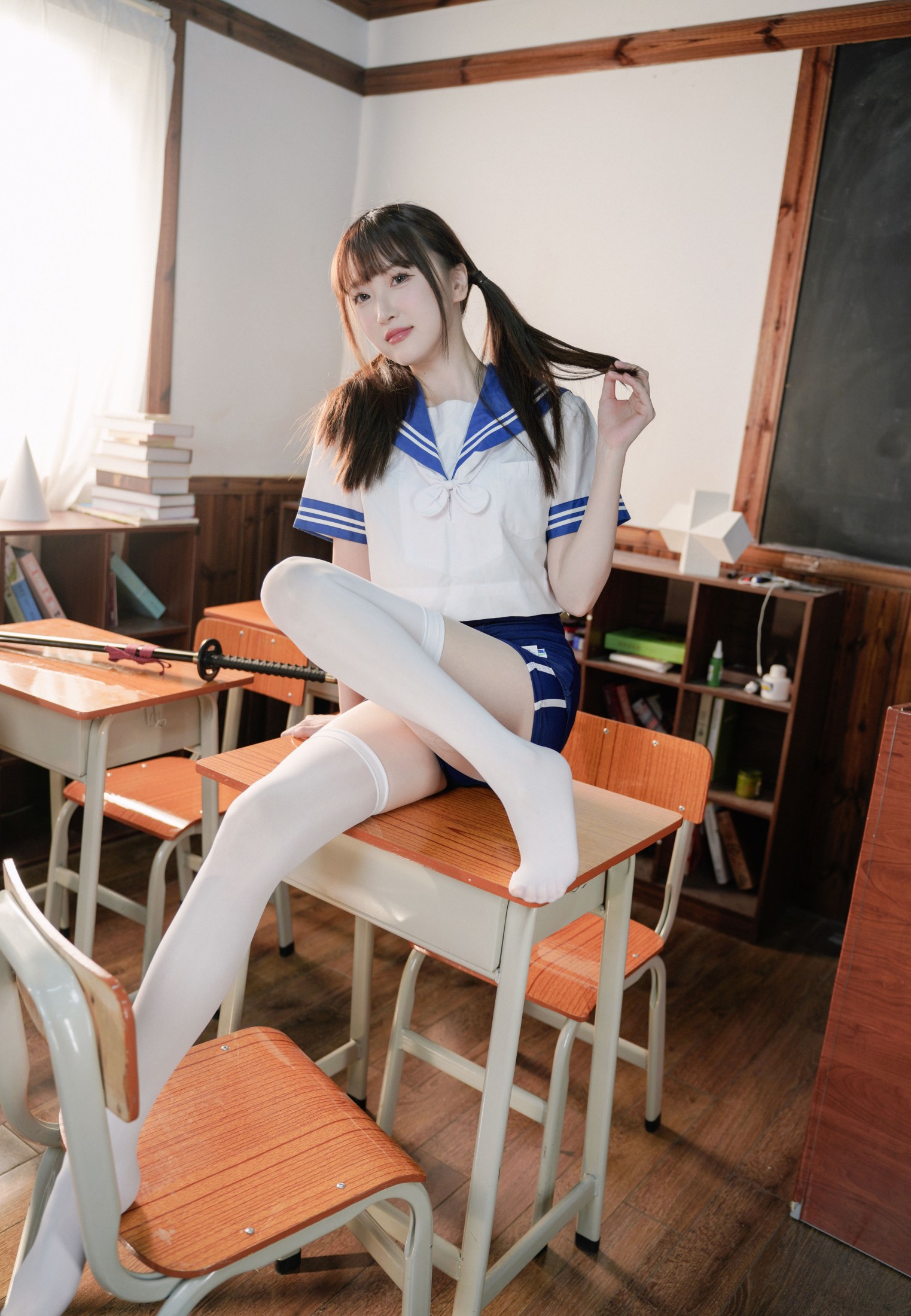图片[6] - 冰冷企鹅 - 《jk体操服女孩》[32P] - 机器猫次元 - 机器猫次元