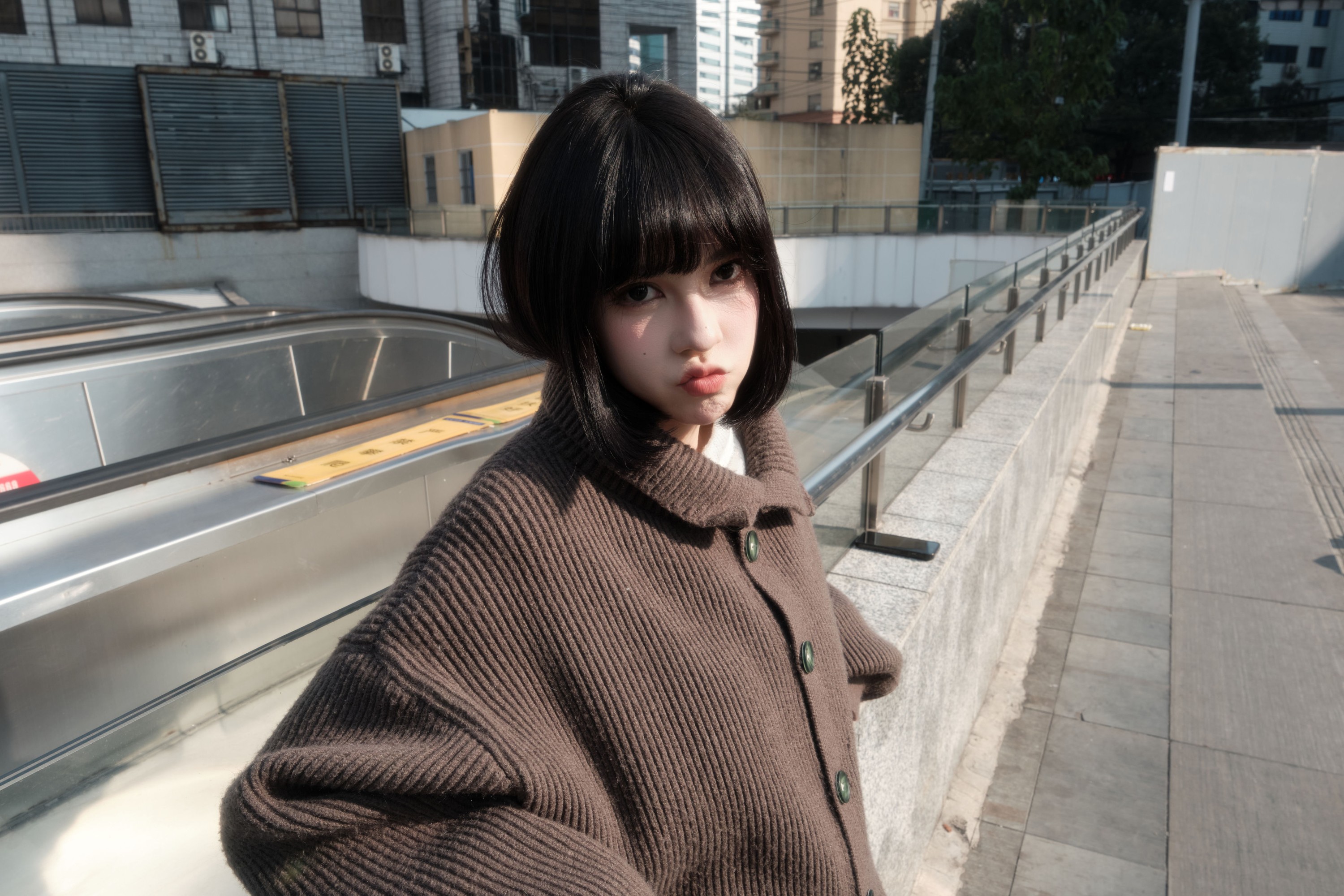 图片[4] - 悲伤薯条555 - 《冬日街拍》[22P] - 机器猫次元 - 机器猫次元