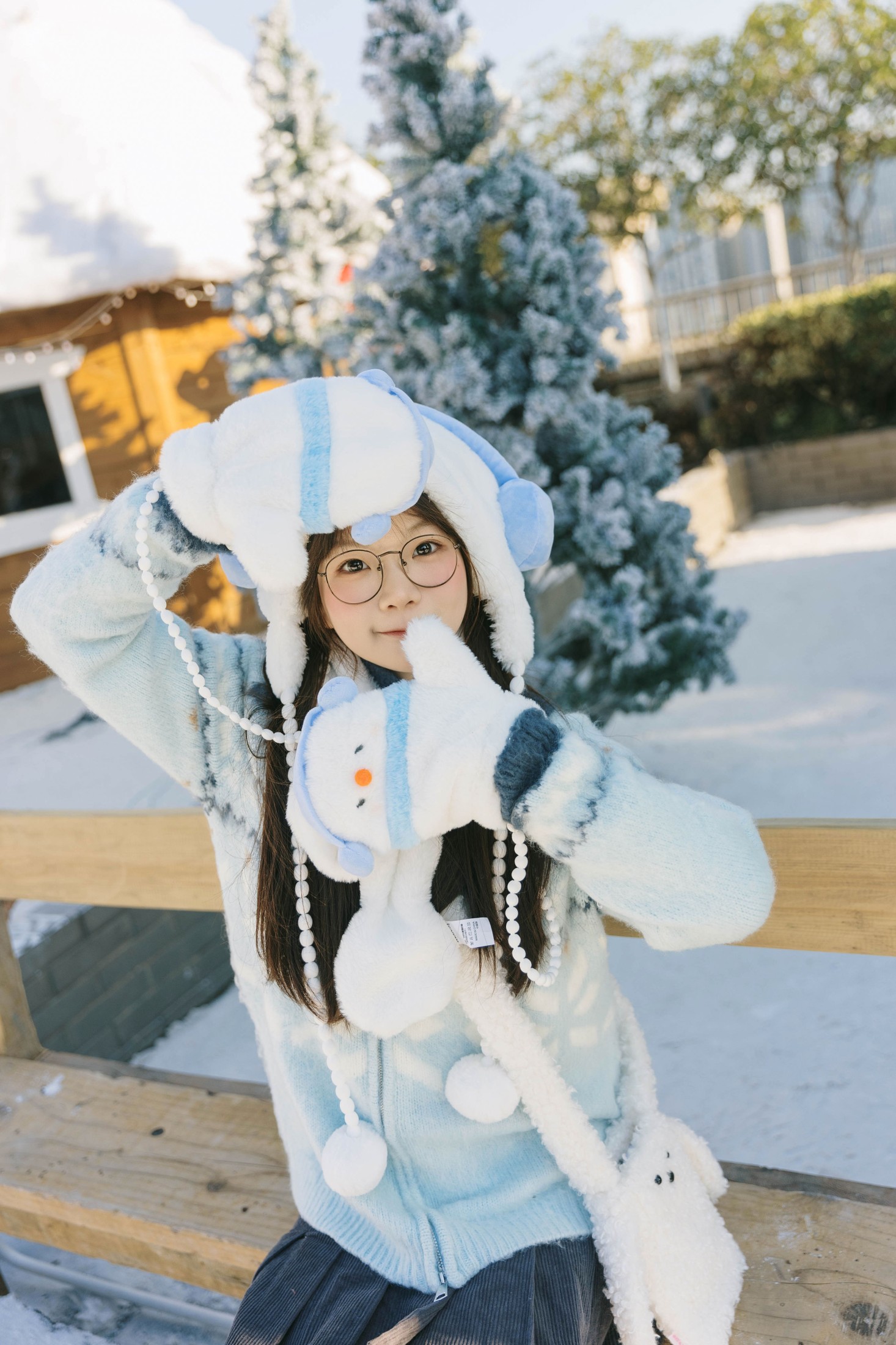 图片[5] - 一颗小橙子哎 - 《雪景氛围感》[21P] - 机器猫次元 - 机器猫次元