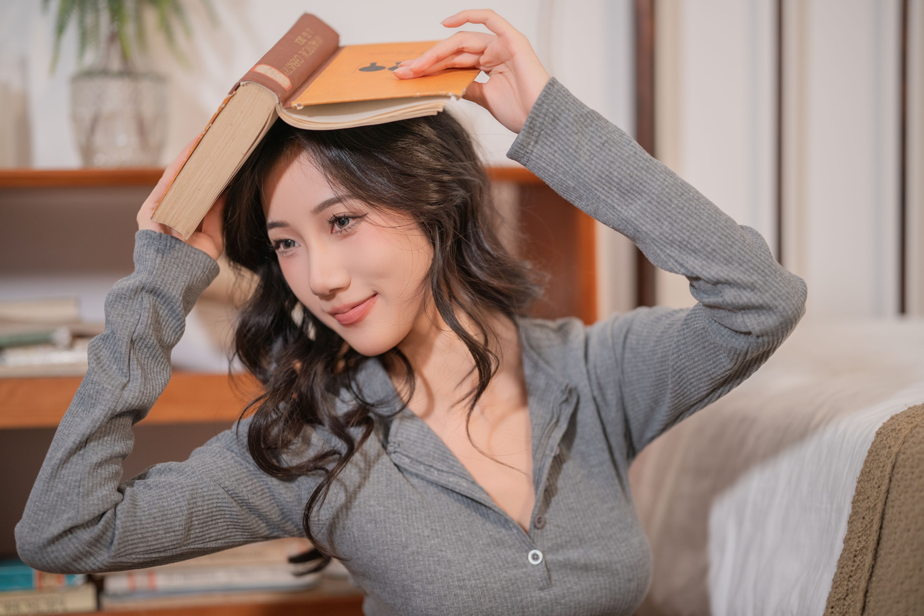 图片[7] - o1ne万 - 《灰裙佳人》[26P] - 机器猫次元 - 机器猫次元