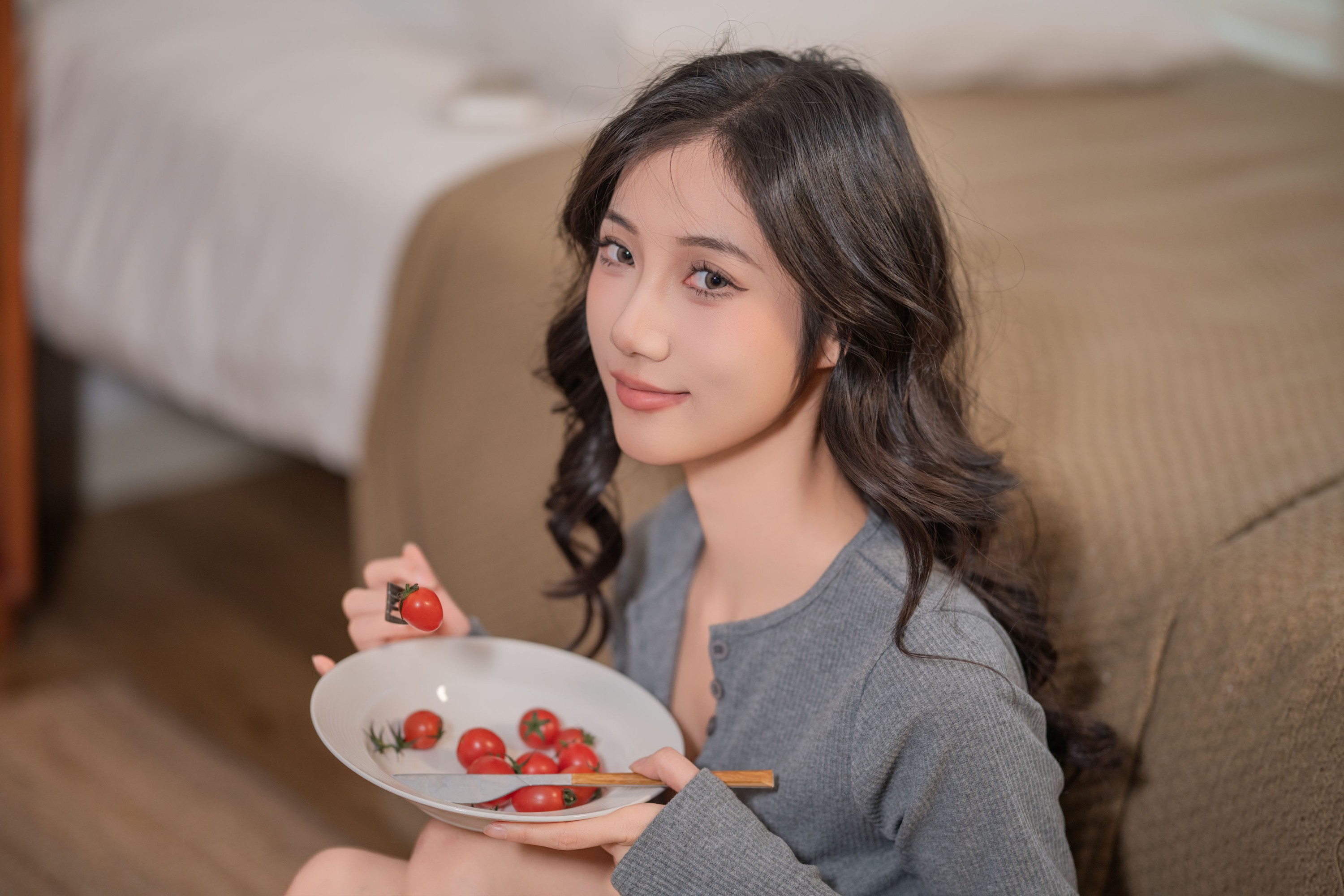 图片[4] - o1ne万 - 《灰裙佳人》[26P] - 机器猫次元 - 机器猫次元