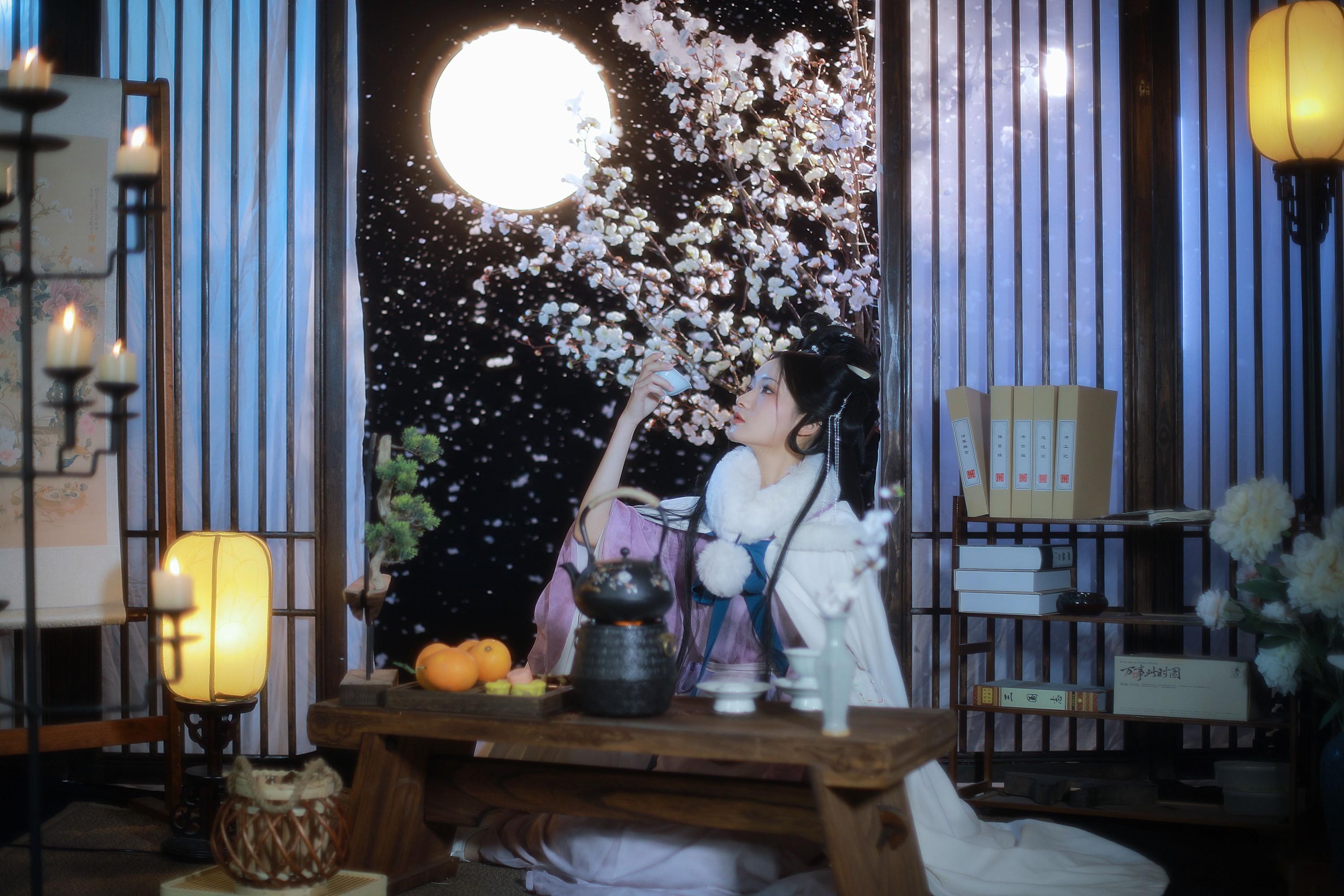 图片[8] - 是月月阿 - 《围炉观雪》[22P] - 机器猫次元 - 机器猫次元