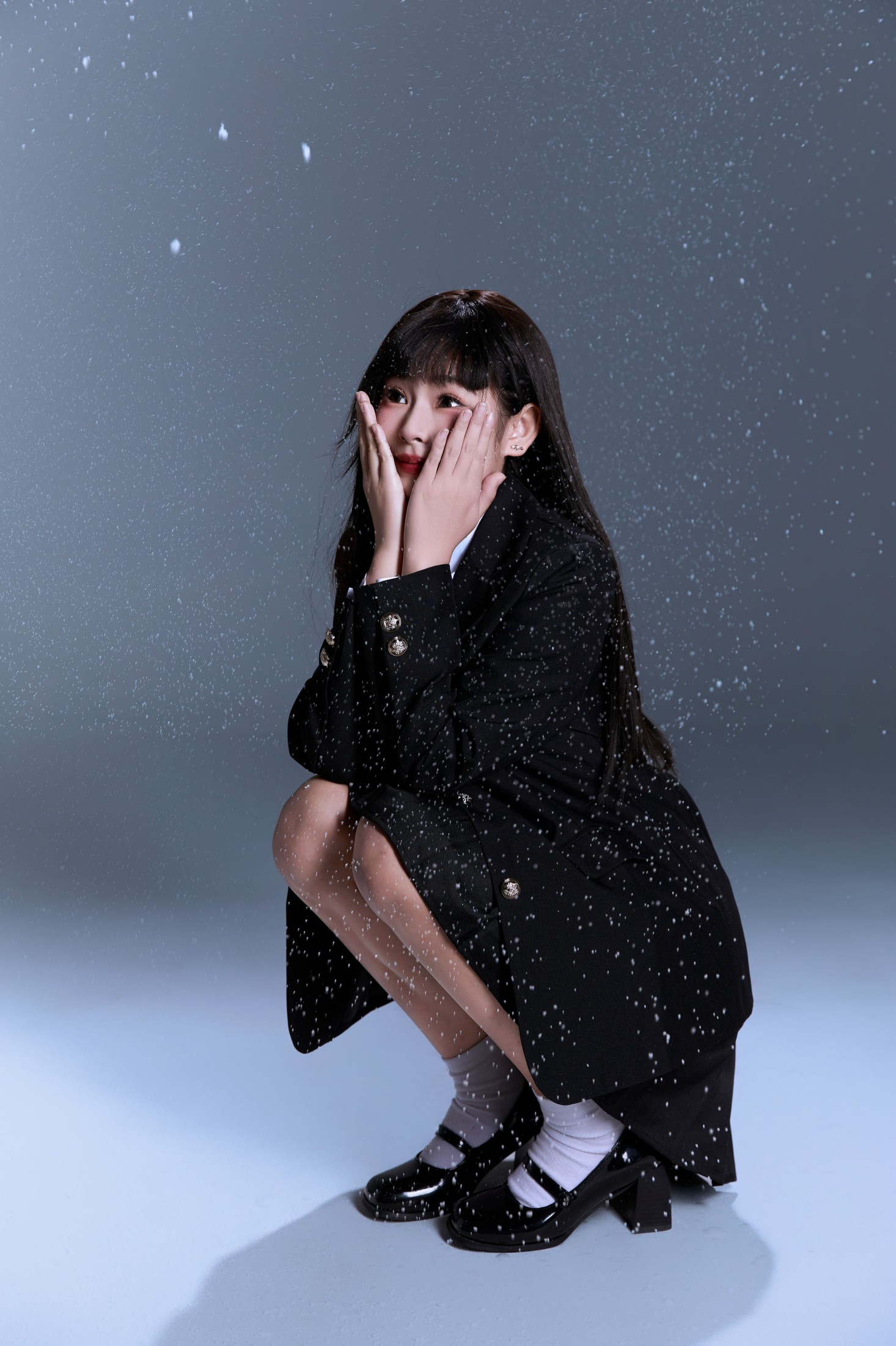 图片[3] - 啊丹 - 《韩系雪景jk写真》[22P] - 机器猫次元 - 机器猫次元