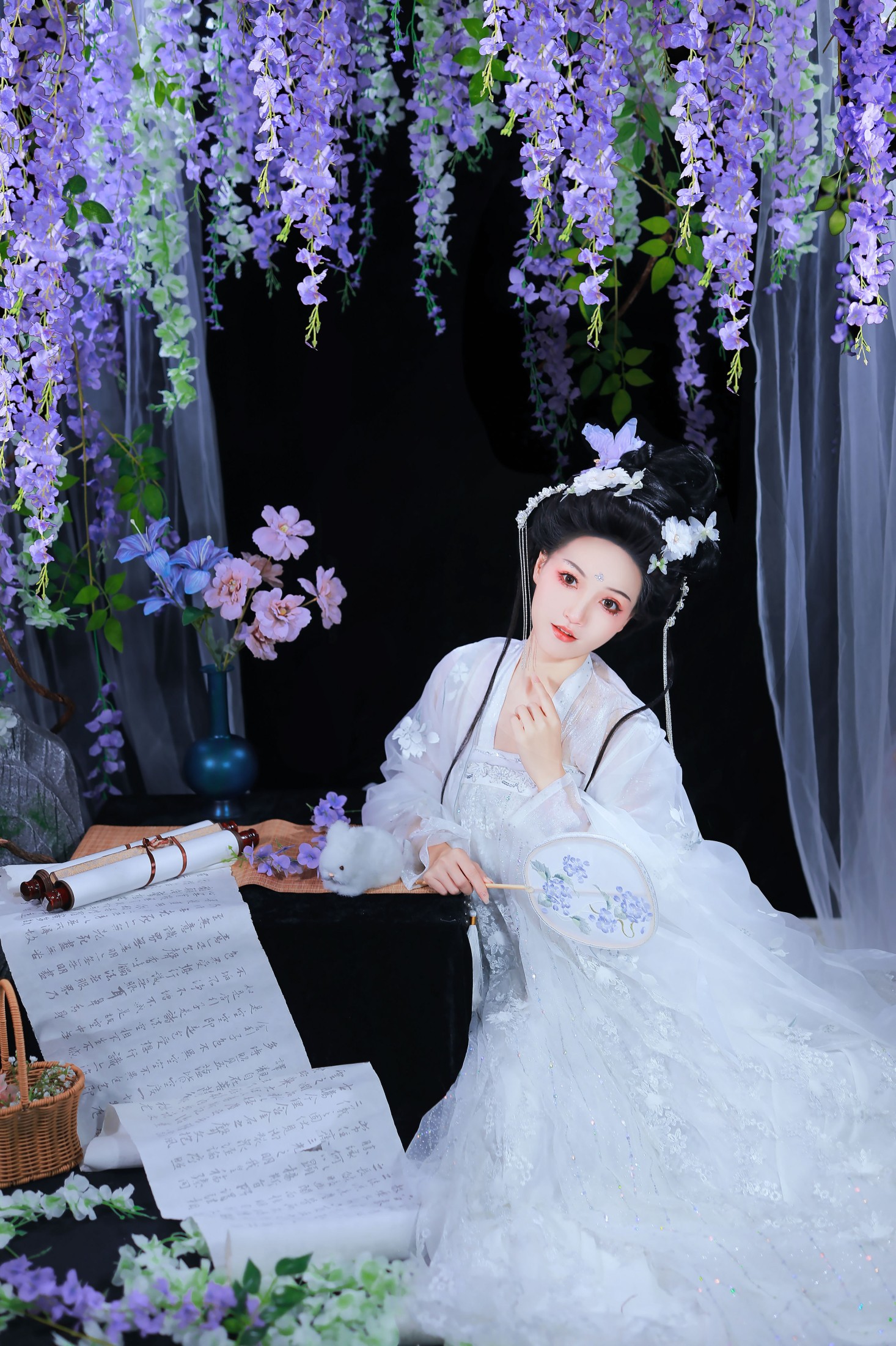 图片[3] - 焚香小也 - 《紫藤》[22P] - 机器猫次元 - 机器猫次元