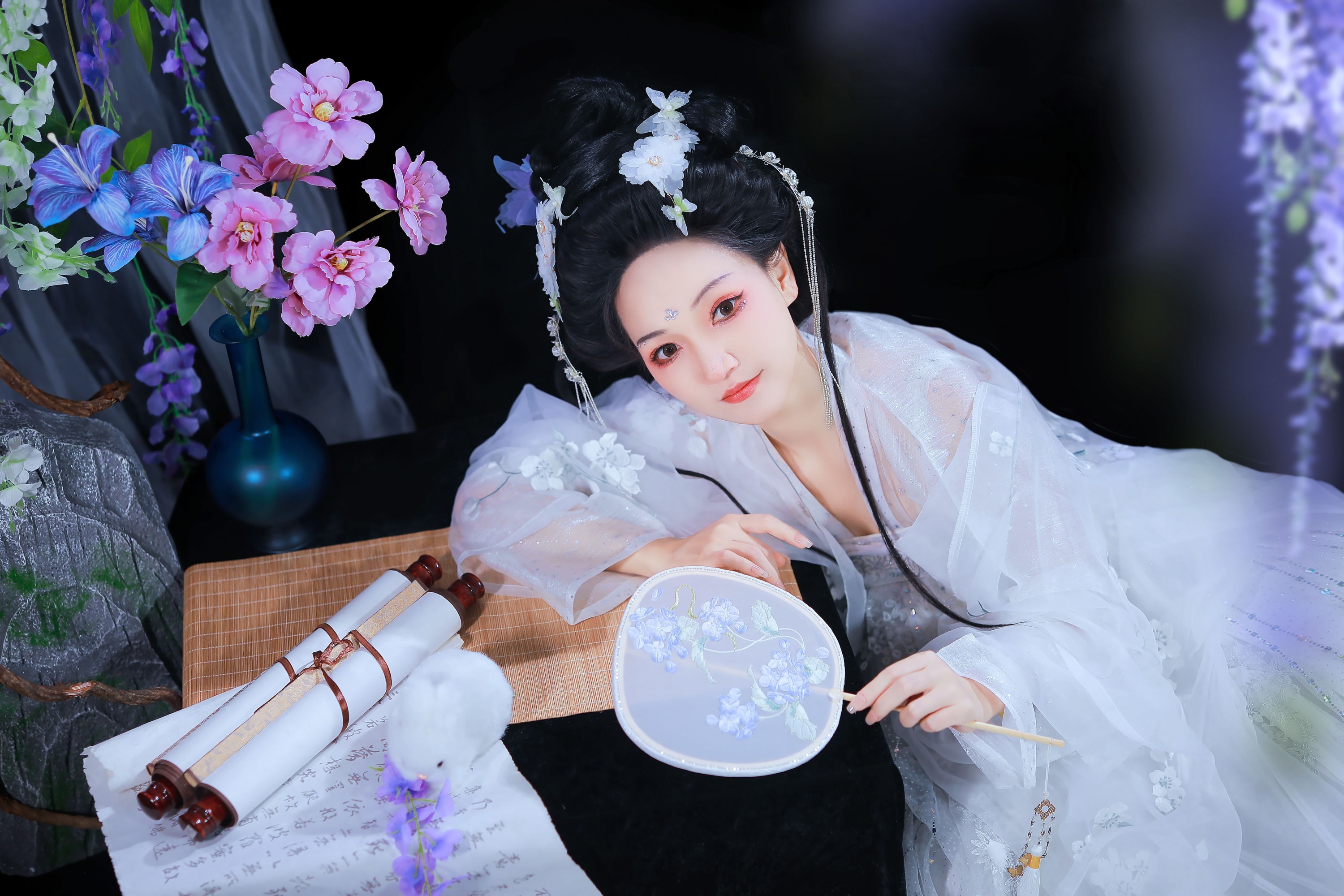 图片[4] - 焚香小也 - 《紫藤》[22P] - 机器猫次元 - 机器猫次元
