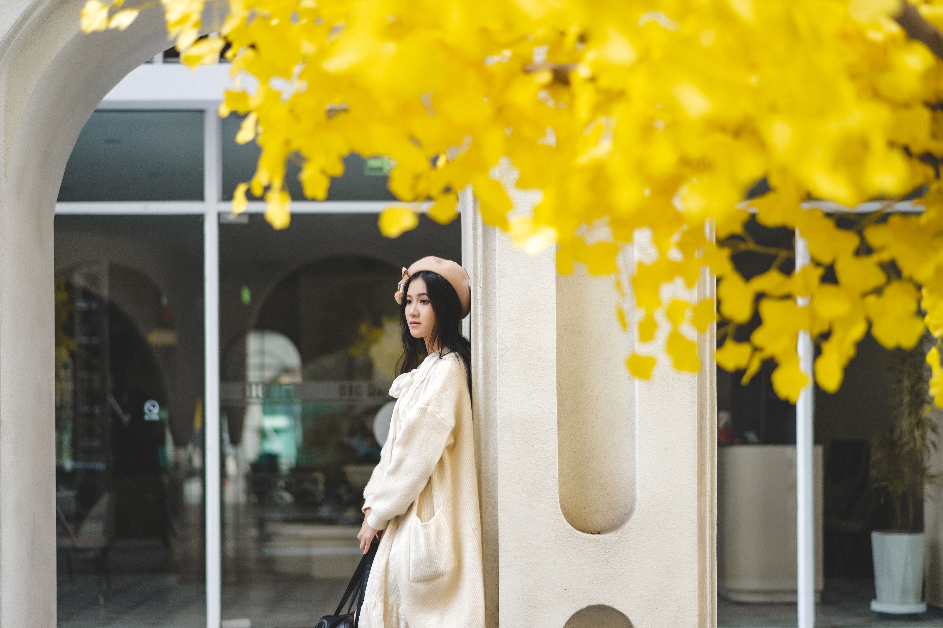 图片[5] - 羽希 - 《银杏树下》[31P] - 机器猫次元 - 机器猫次元