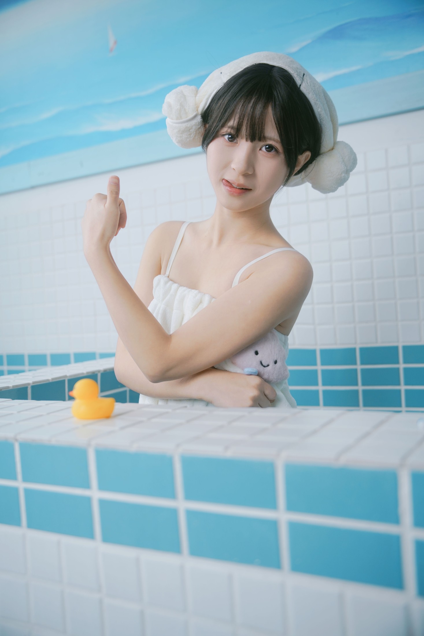 图片[8] - 小余 - 《日系澡堂里的元气少女》[34P] - 机器猫次元 - 机器猫次元