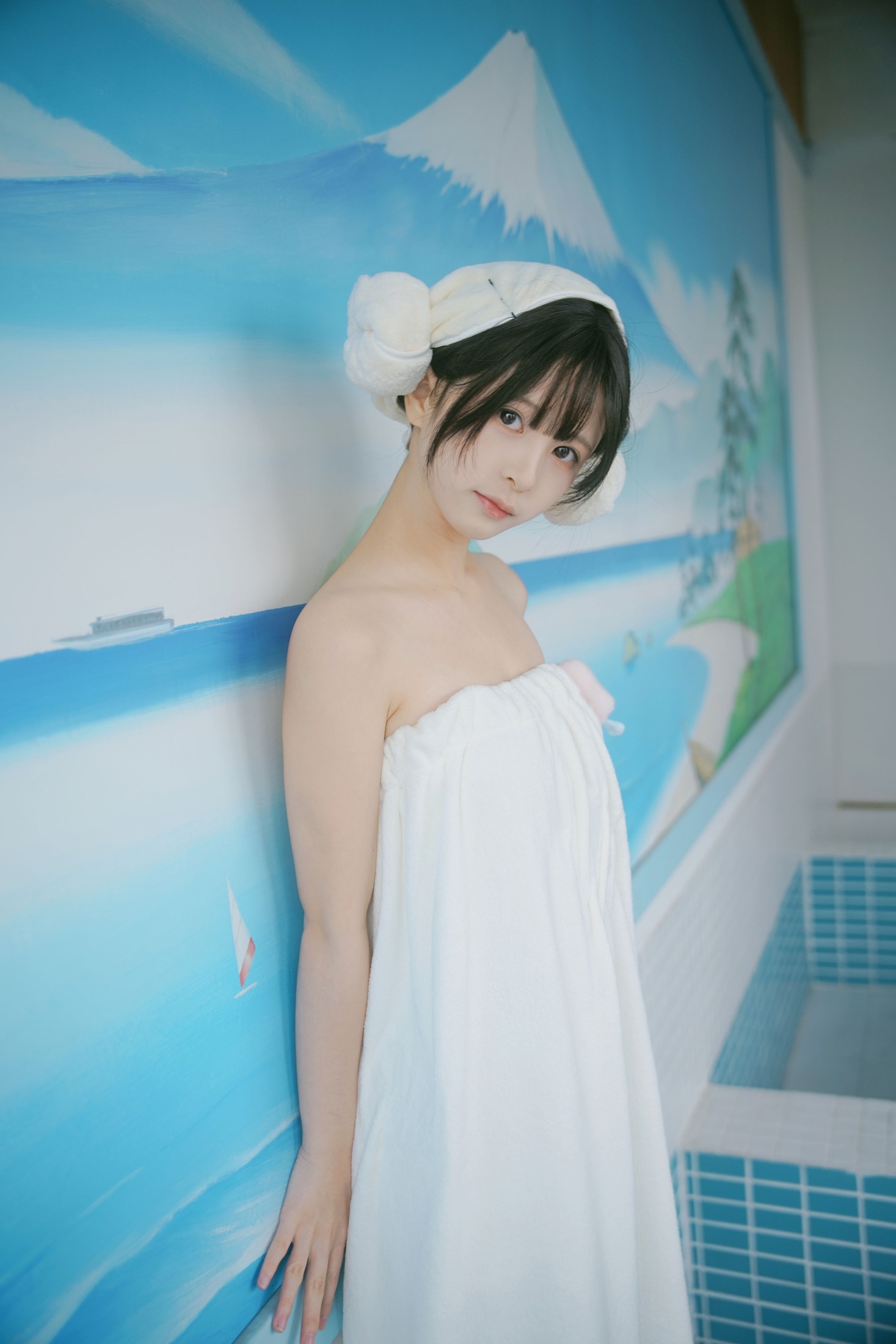 图片[3] - 小余 - 《日系澡堂里的元气少女》[34P] - 机器猫次元 - 机器猫次元