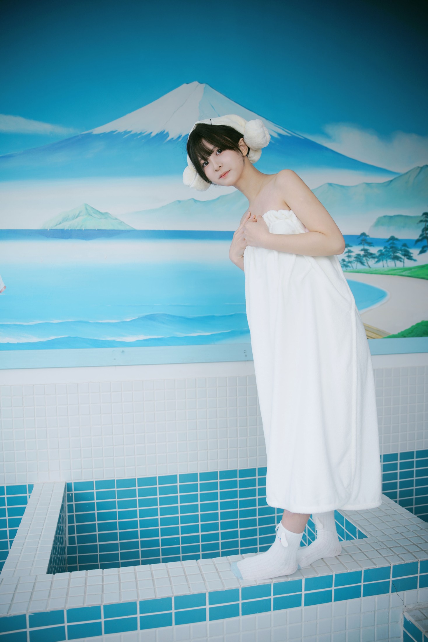 图片[7] - 小余 - 《日系澡堂里的元气少女》[34P] - 机器猫次元 - 机器猫次元