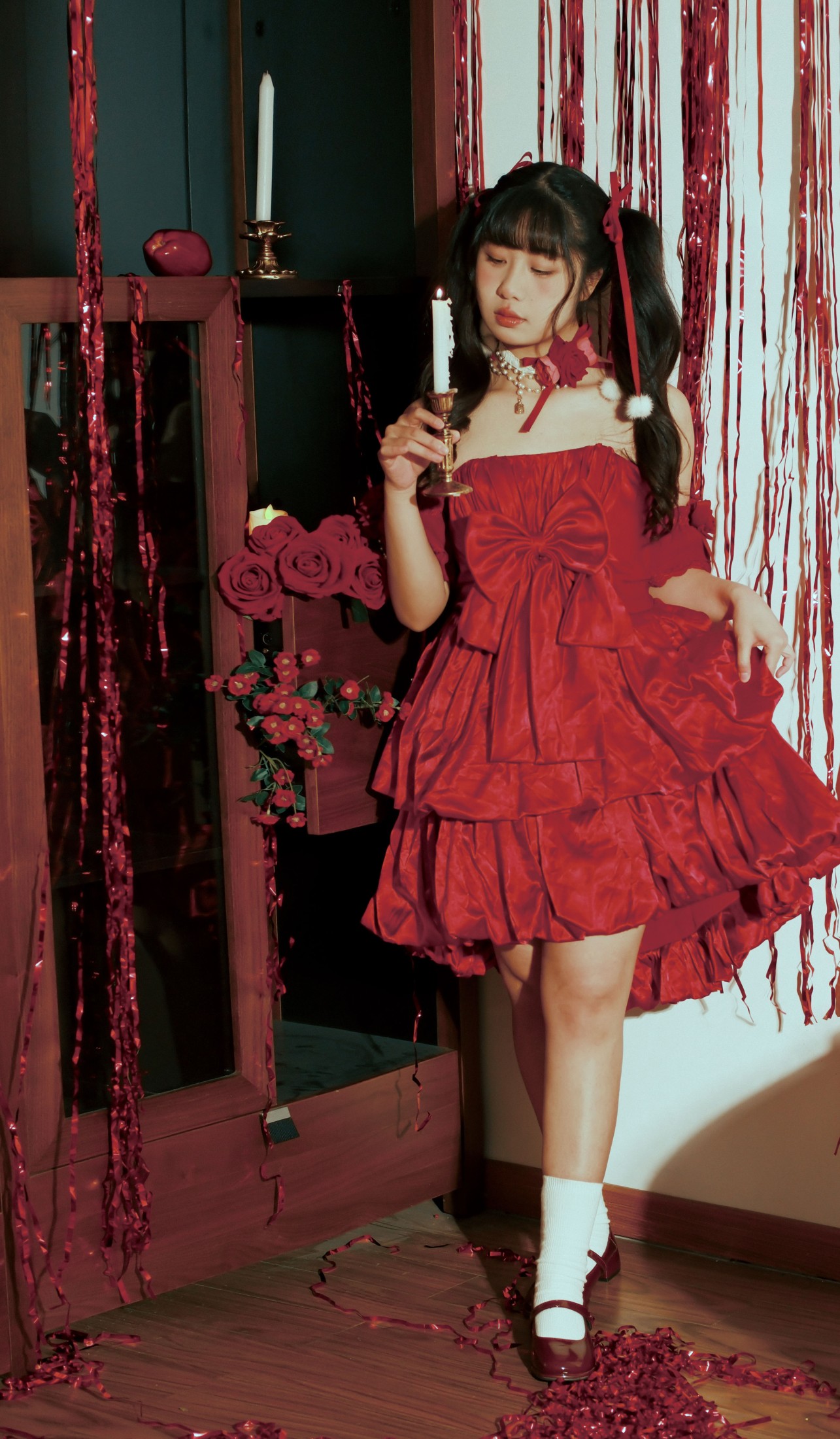 图片[8] - 梅子梅子 - 《红裙女孩》[13P] - 机器猫次元 - 机器猫次元