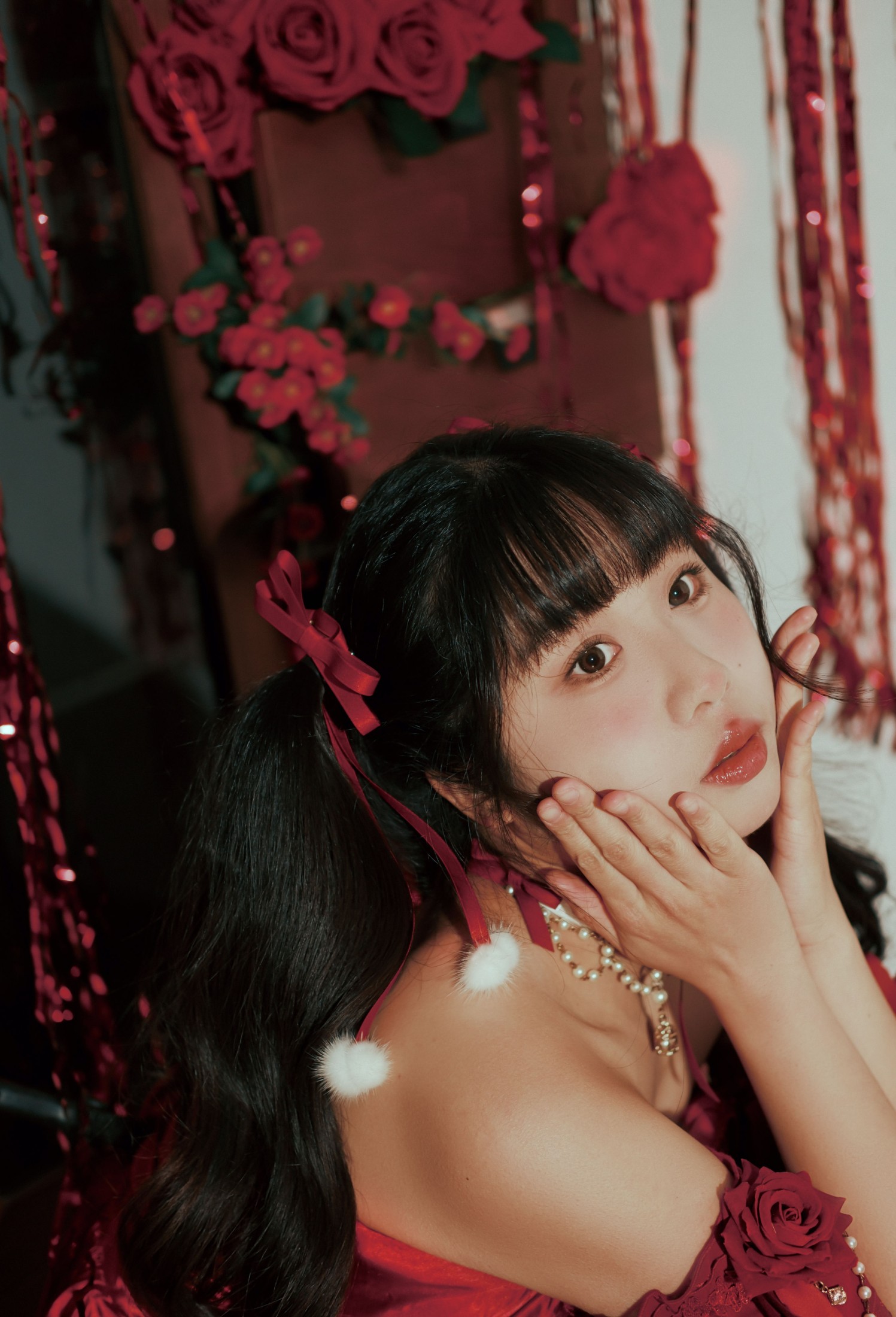 图片[3] - 梅子梅子 - 《红裙女孩》[13P] - 机器猫次元 - 机器猫次元