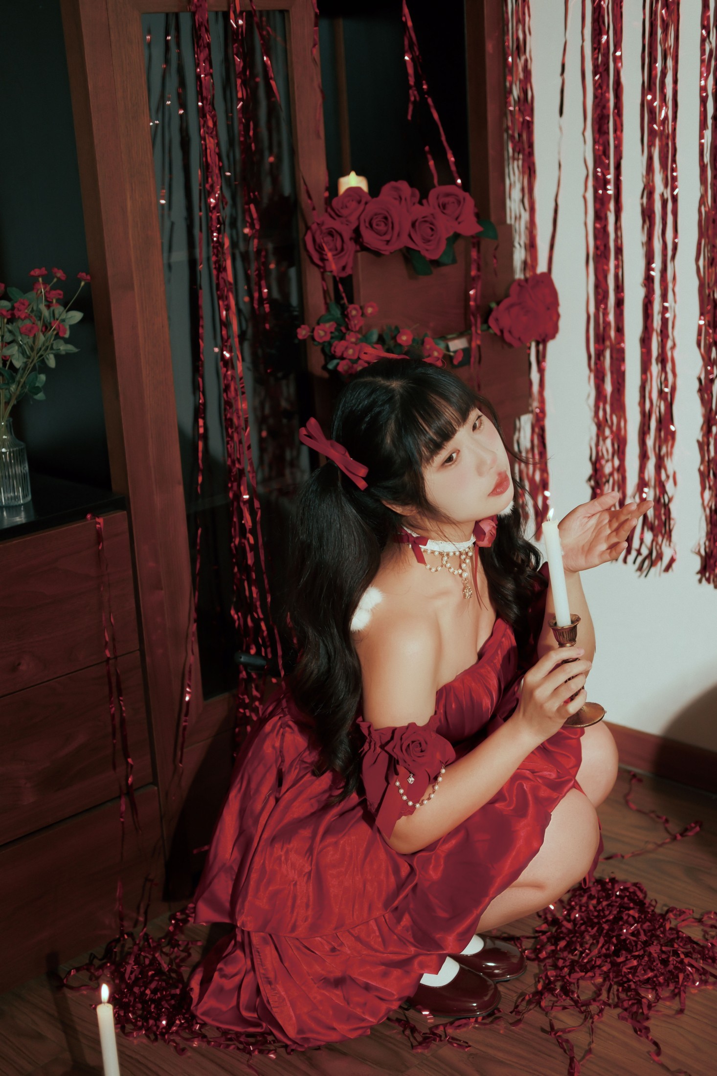 图片[4] - 梅子梅子 - 《红裙女孩》[13P] - 机器猫次元 - 机器猫次元