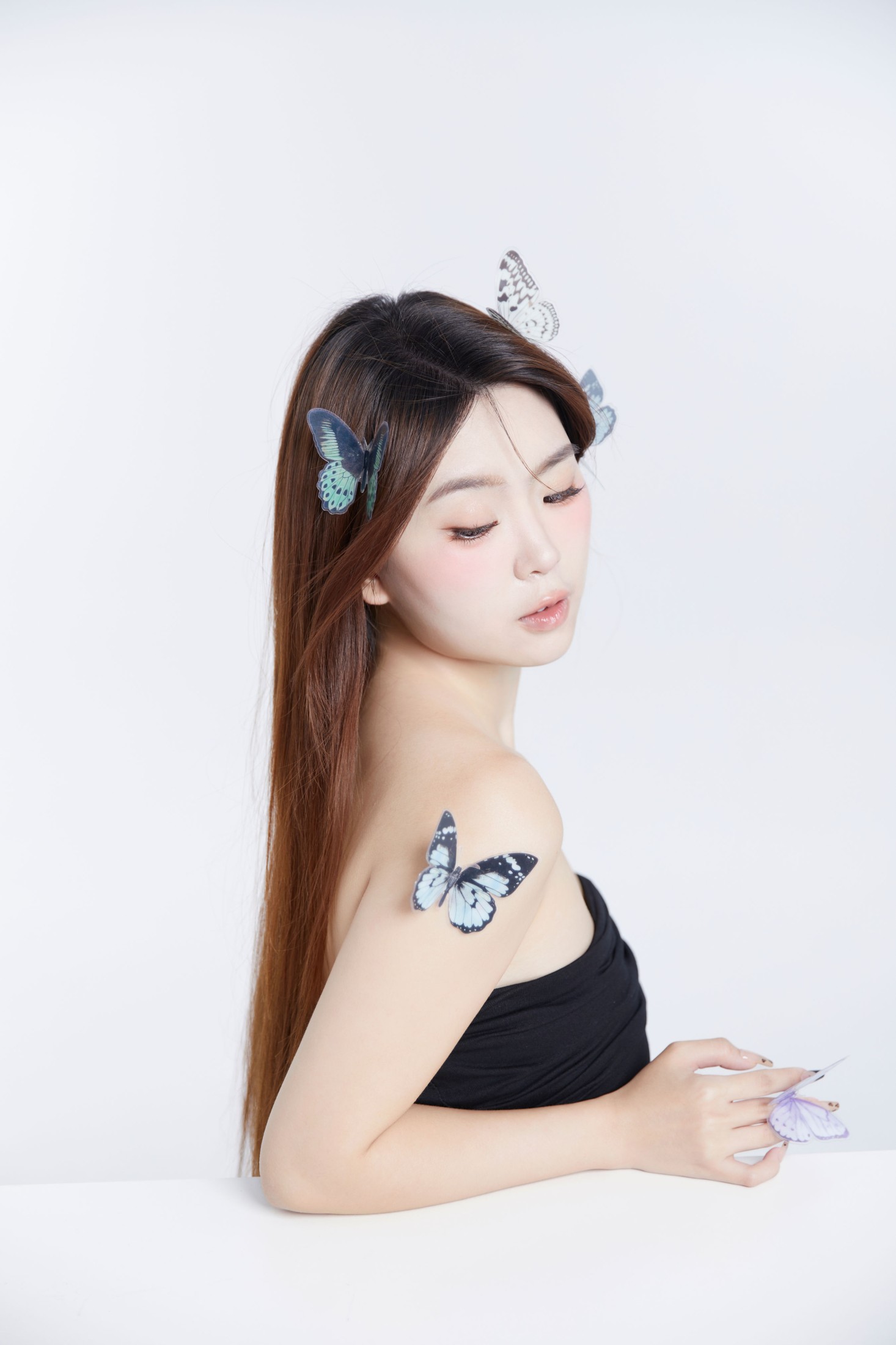 图片[8] - CARLEE是77呀 - 《韩系蝴蝶肖像》[22P] - 机器猫次元 - 机器猫次元