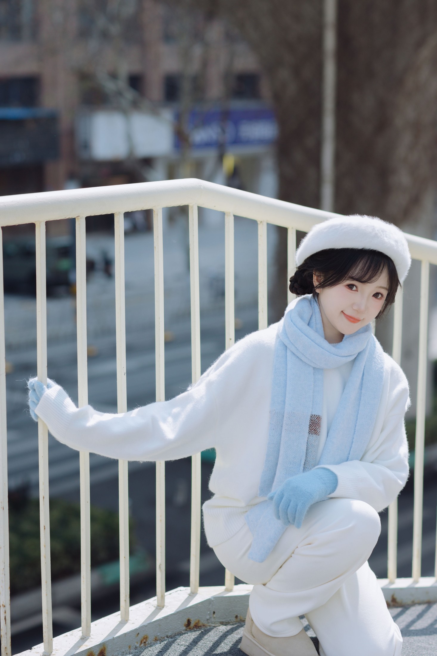 图片[5] - 鱼泡泡 - 《天桥上的蓝色冬季》[20P] - 机器猫次元 - 机器猫次元