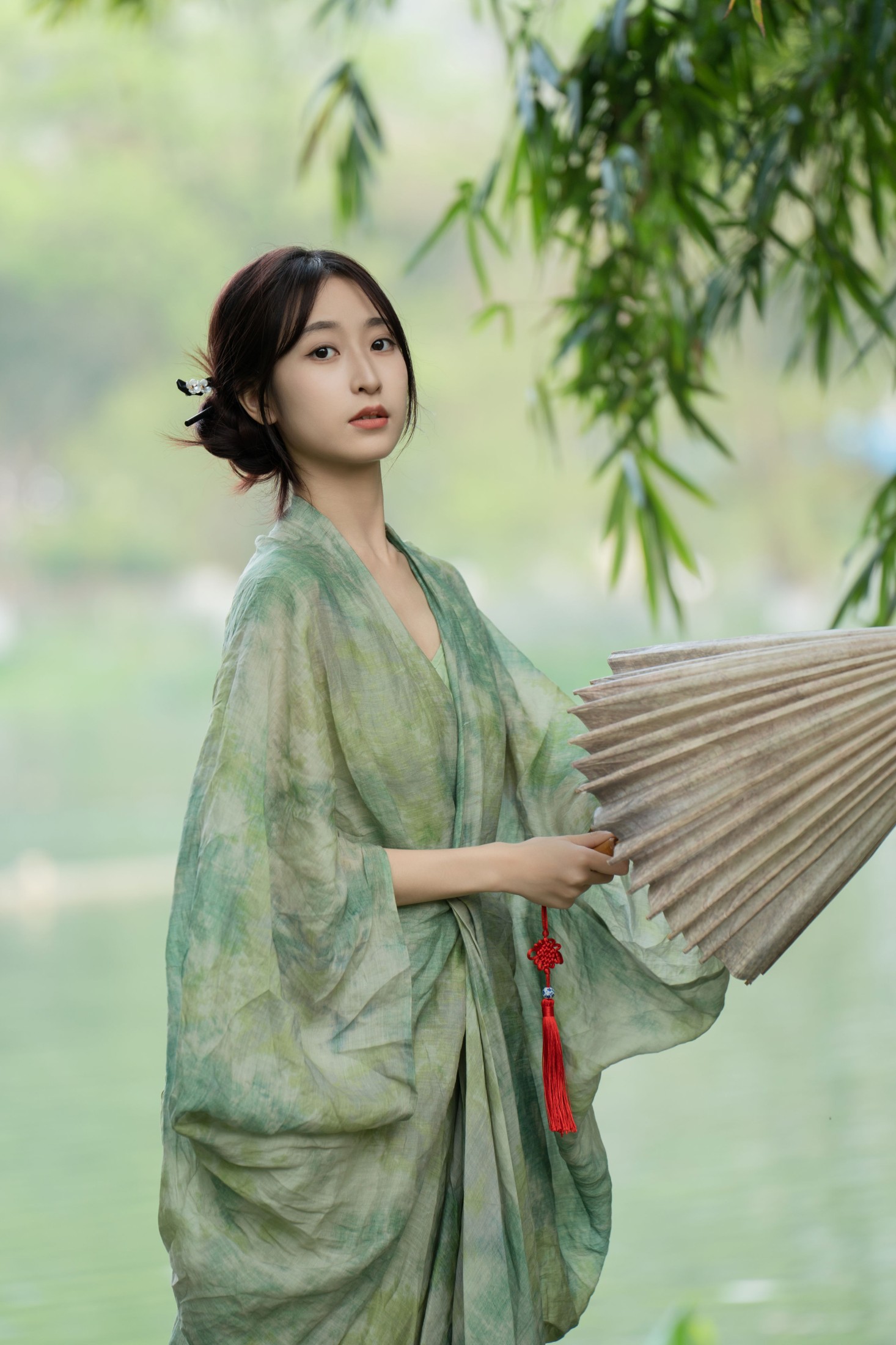 图片[6] - 小何 - 《清冷绿色系新中式》[20P] - 机器猫次元 - 机器猫次元