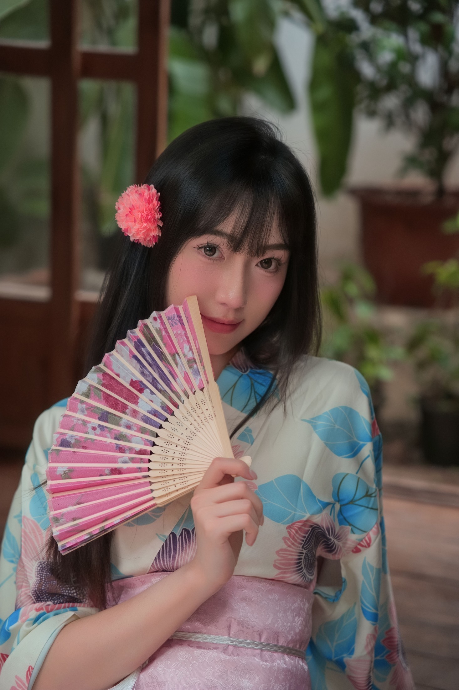 图片[5] - KK - 《和服少女的日系松弛感瞬间》[27P] - 机器猫次元 - 机器猫次元