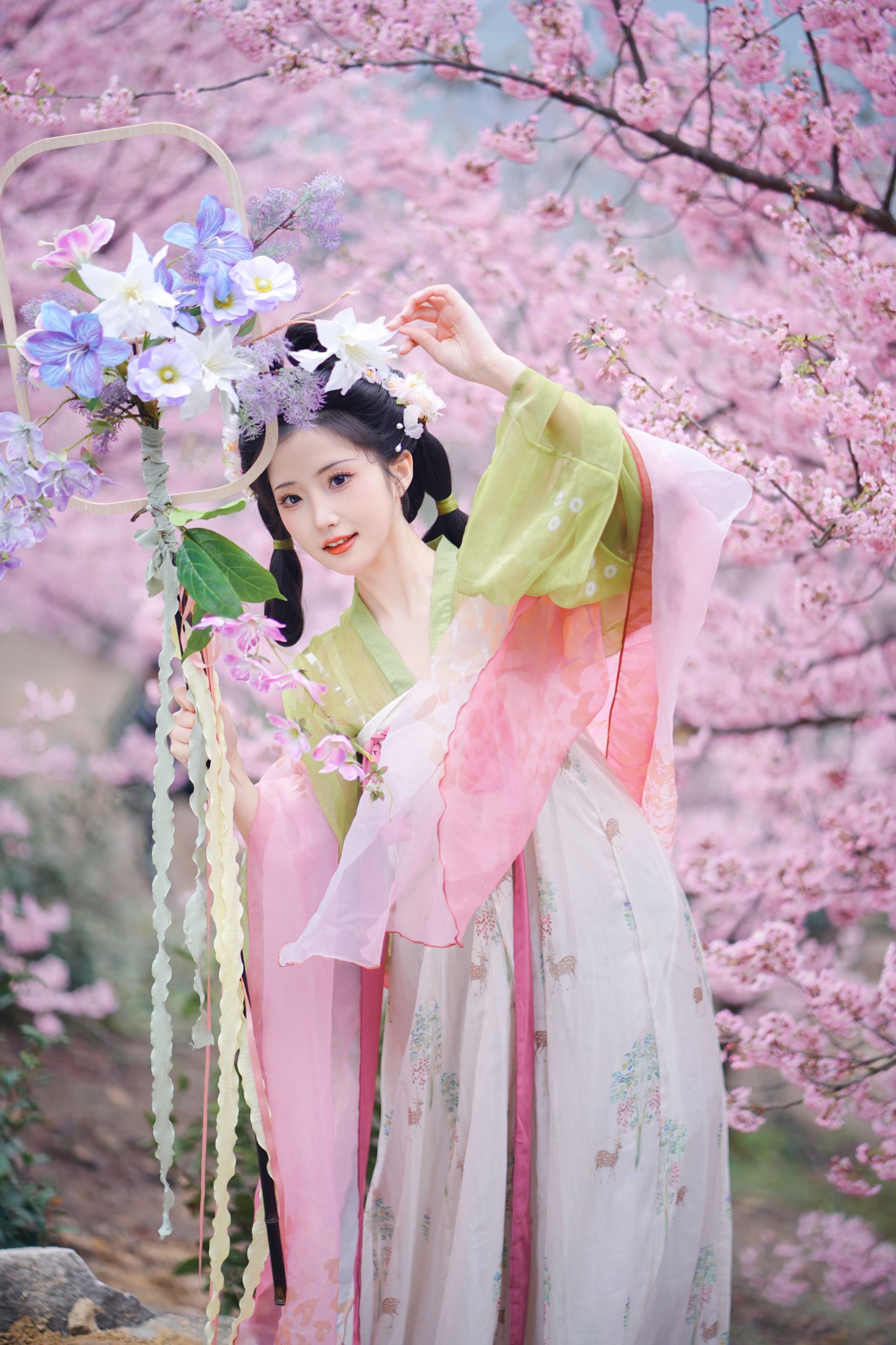 图片[5] - 兔牙w - 《樱花少女》[20P] - 机器猫次元 - 机器猫次元