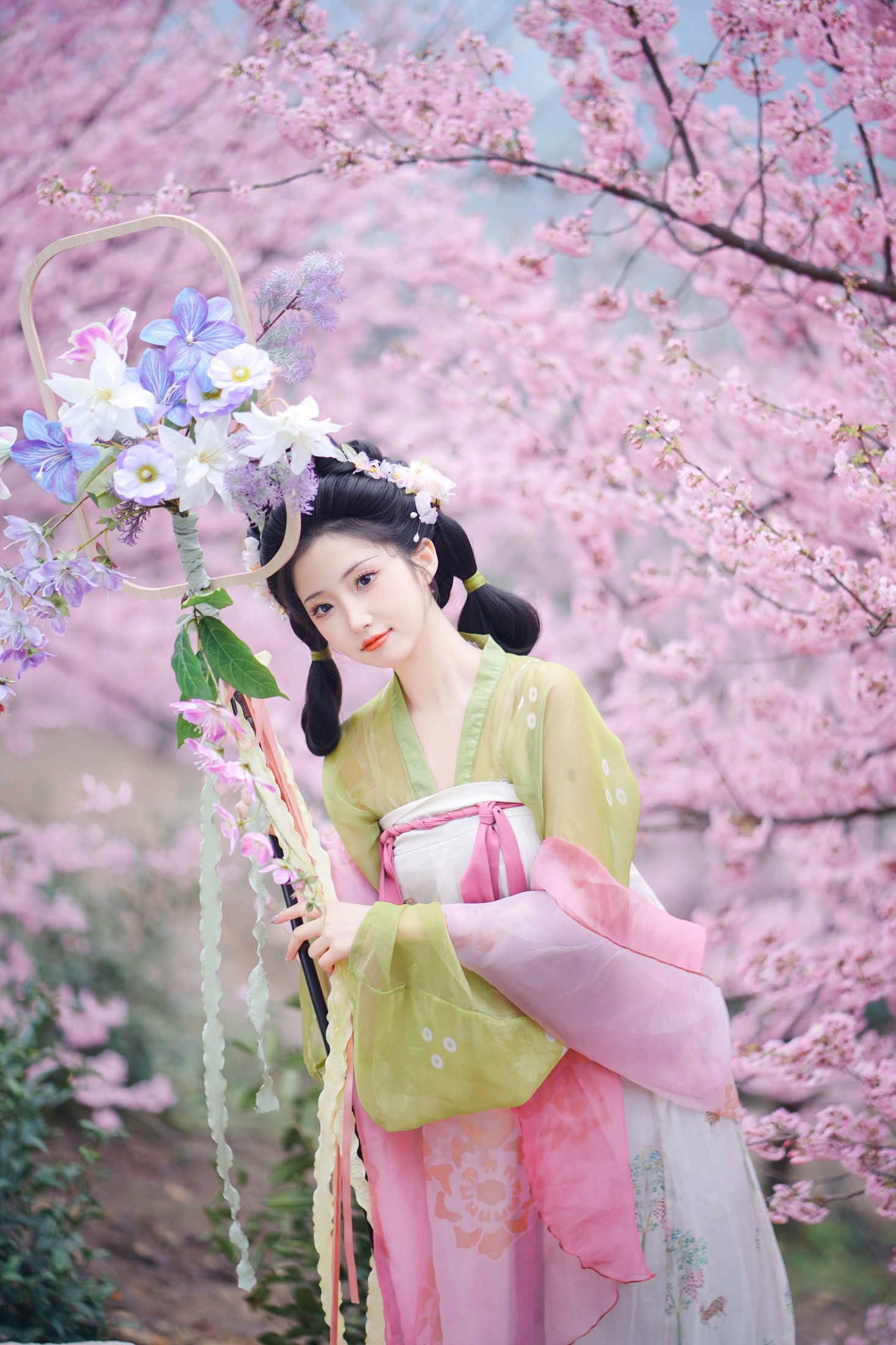 图片[1] - 兔牙w - 《樱花少女》[20P] - 机器猫次元 - 机器猫次元