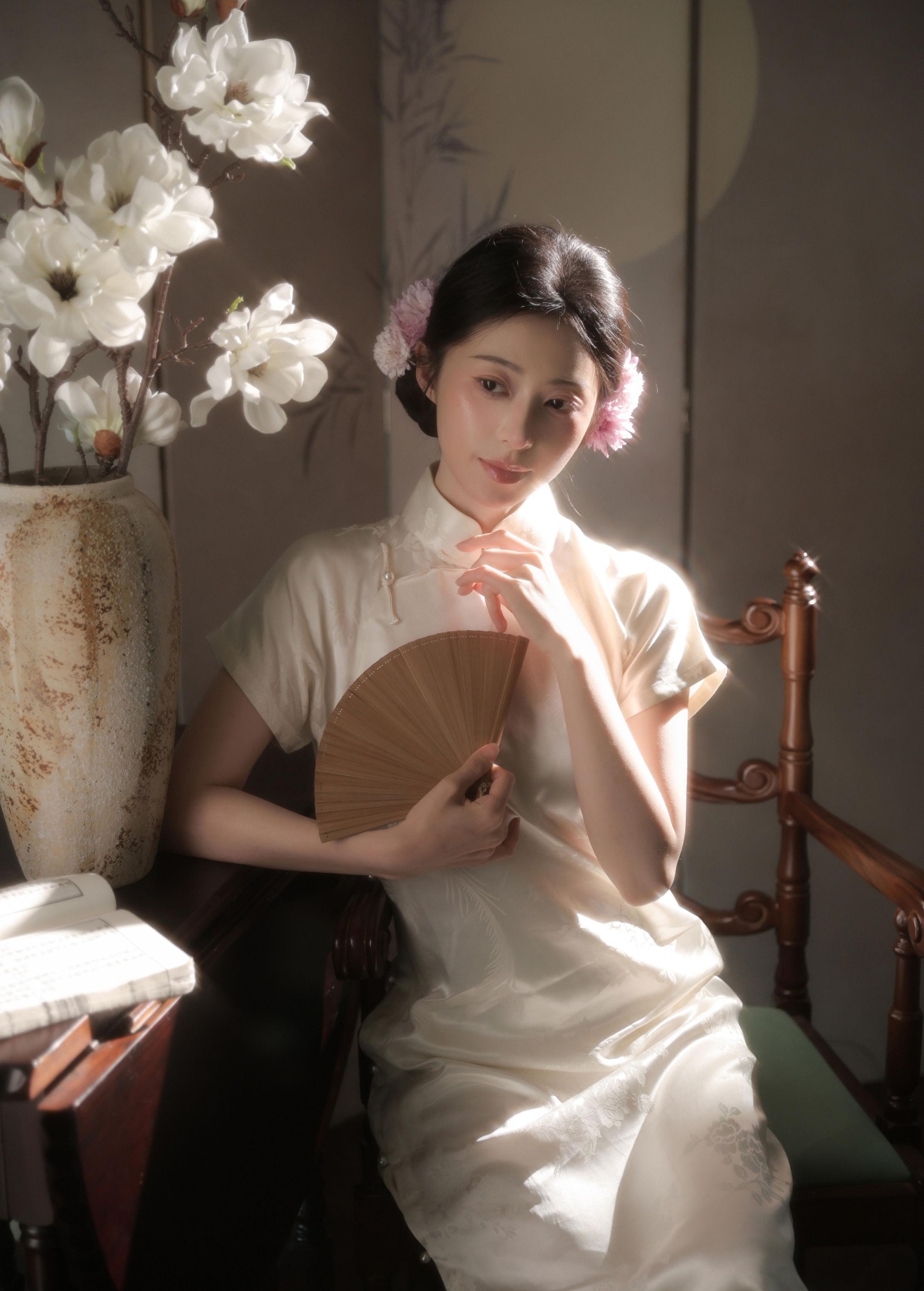 图片[2] - 粉面姑娘 - 《玉兰花开》[13P] - 机器猫次元 - 机器猫次元
